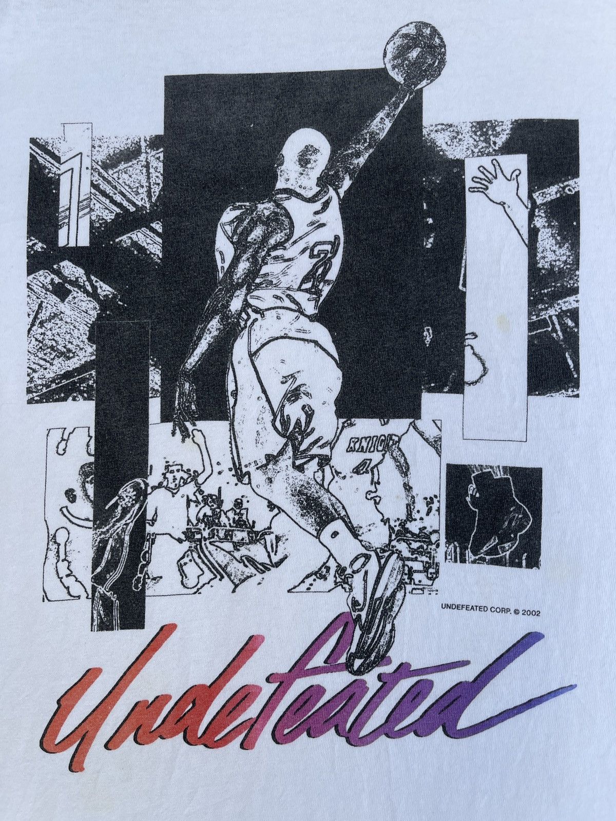 Jordan Brand × Undefeated Last Drop🔥Rare🔥Vintage Undefeated Michael Jordan T Shirt Size US M / EU 48-50 / 2 - 2 Thumbnail