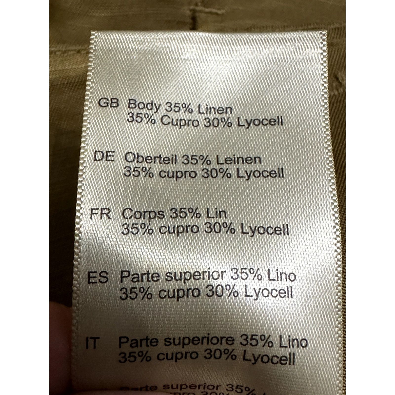 Scotch & Soda Scotch & Soda High Rise Short Belted Linen Brown XS NWOT Size 28" / US 6 / IT 42 - 10 Thumbnail
