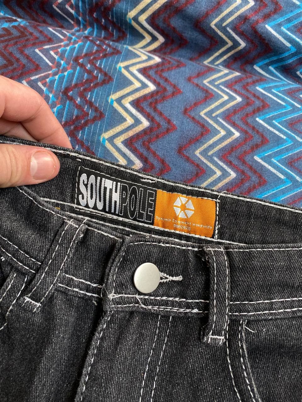 JNCO × Southpole Vintage Crown holder spell out baggy denim Size US 32 / EU 48 - 16 Thumbnail