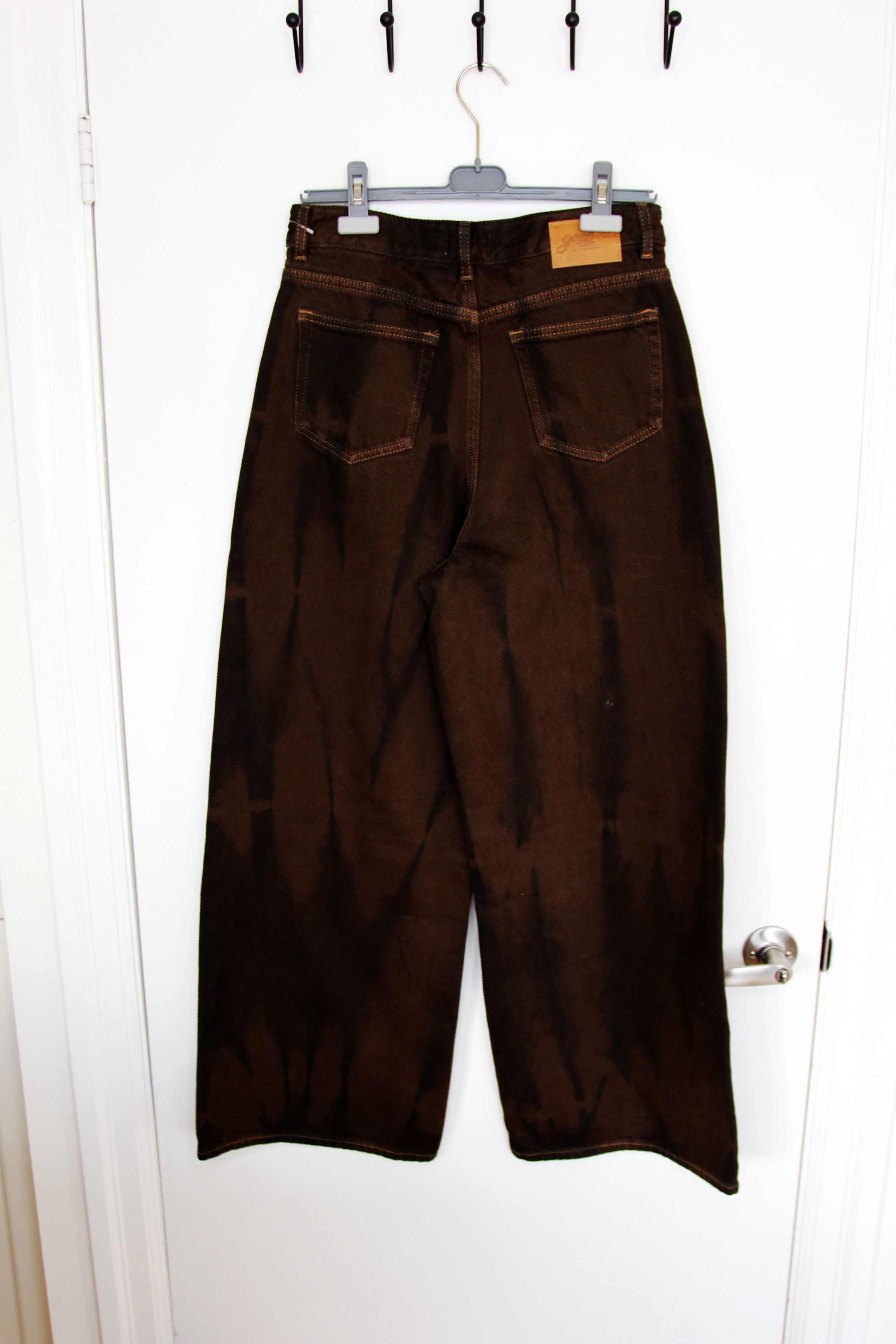 Ganni BNWT AW25 GANNI WIDE LEG DENIM JEANS 30 Size 30" / US 8 / IT 44 - 3 Thumbnail