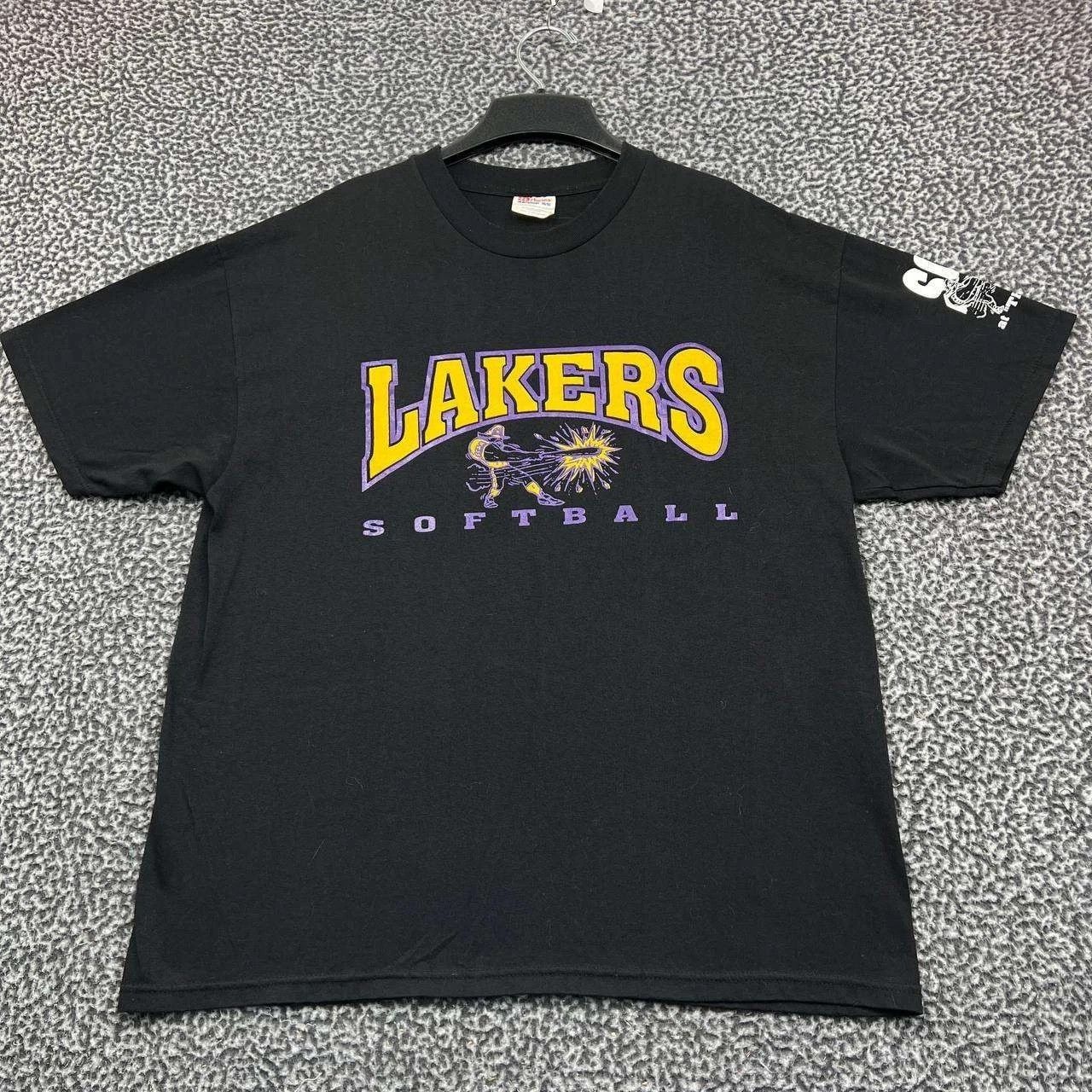 Hanes Vintage Los Angeles Lakers Shirt Short Sleeve Crew Neck XL Size US XL / EU 56 / 4 - 1 Thumbnail
