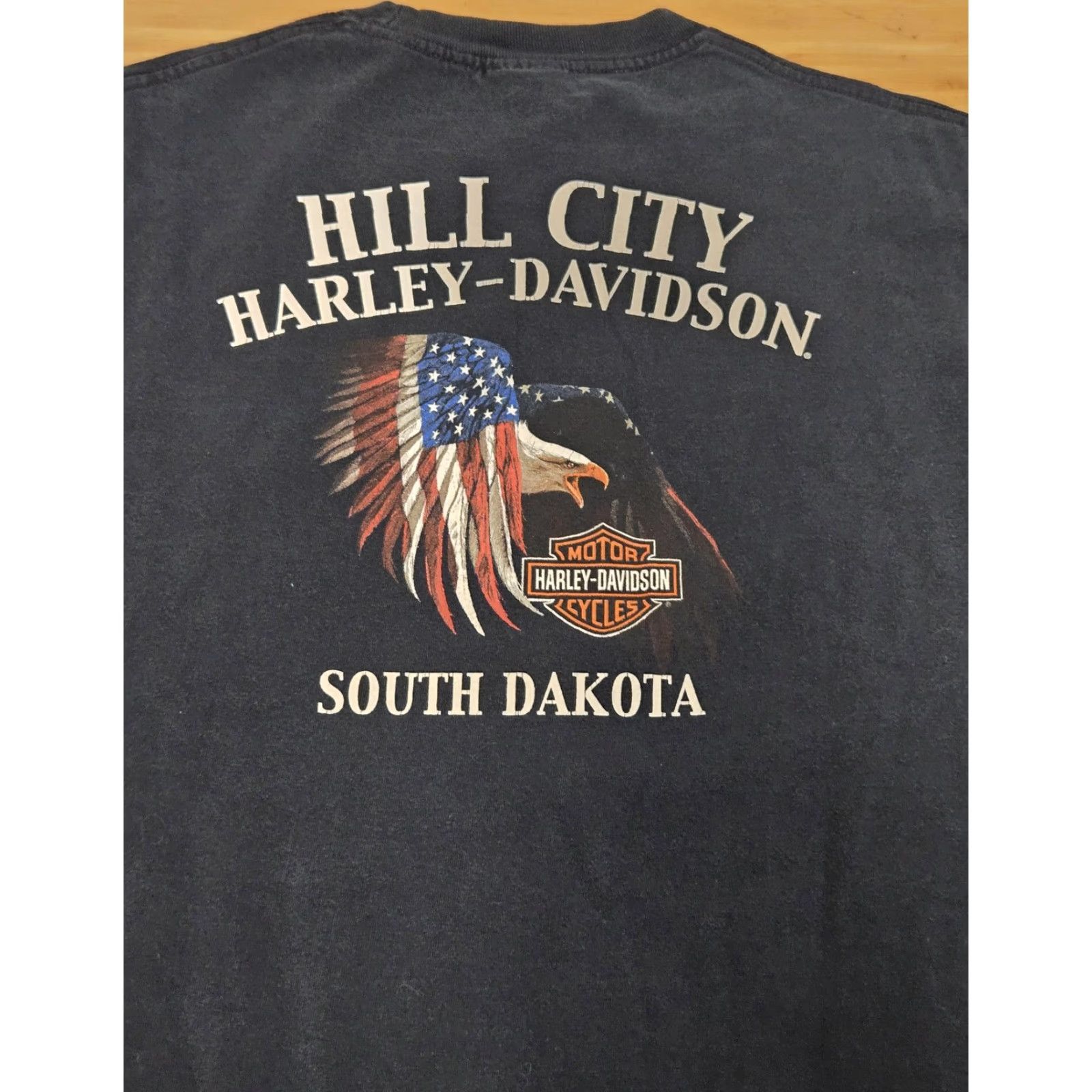 Harley Davidson VINTAGE Harley-Davidson Sturgis Black Hills Rally Shirt Mens XL Blue 2015 Biker Size US XL / EU 56 / 4 - 6 Thumbnail