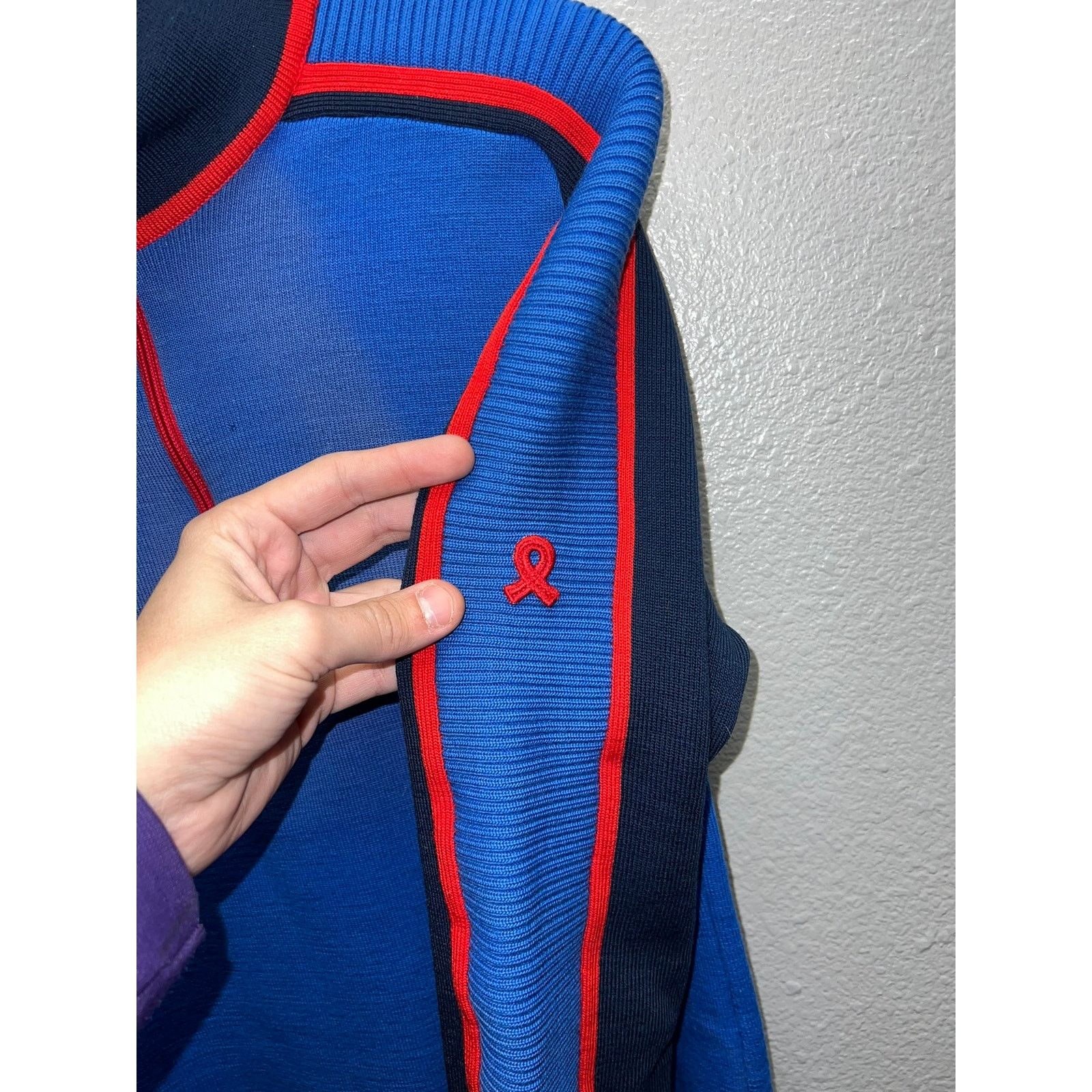 Vintage Womens Demetre Wool Sweater Pure Virgin 80s VTG Stained S Size S / US 4 / IT 40 - 6 Thumbnail