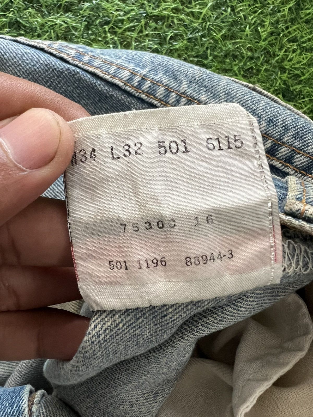 Levi's Vintage 90’s Levi’s Distressed Size US 34 / EU 50 - 8 Thumbnail