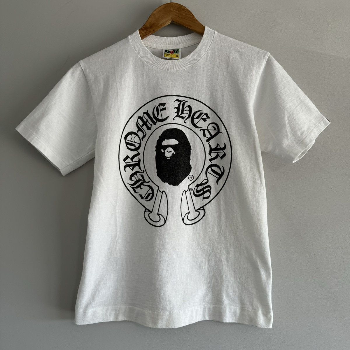 Bape Bape x Chrome Hearts Horseshoe Tee Size US S / EU 44-46 / 1 - 1 Preview