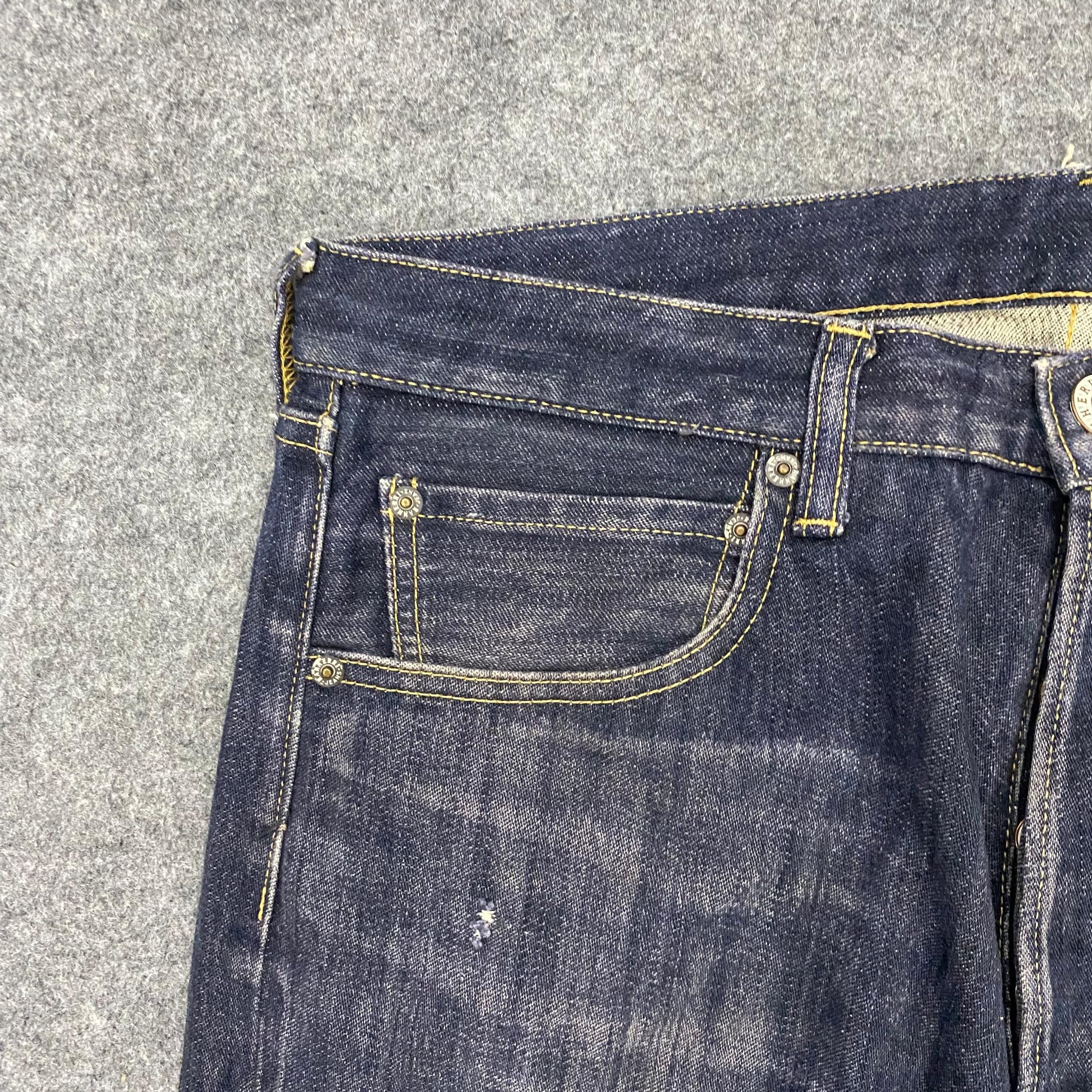 If Six Was Nine 💥Best Offer💥Vintage Ranheri Japanese Brand Denim Size US 34 / EU 50 - 10 Thumbnail