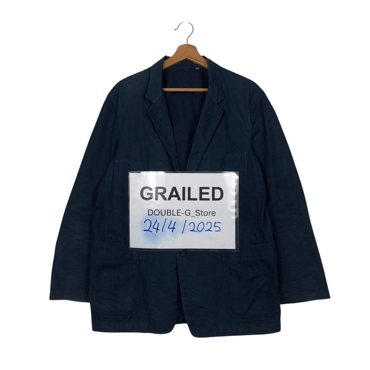 Japanese Brand 📌Vintage Chore Work Jacket Uniqlo Undercover Duck Canvas Size US L / EU 52-54 / 3 - 1 Thumbnail