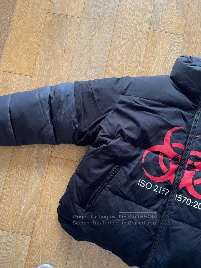 Vetements vetements black puffer jacket with logo. Size US M / EU 48-50 / 2 - 4 Thumbnail