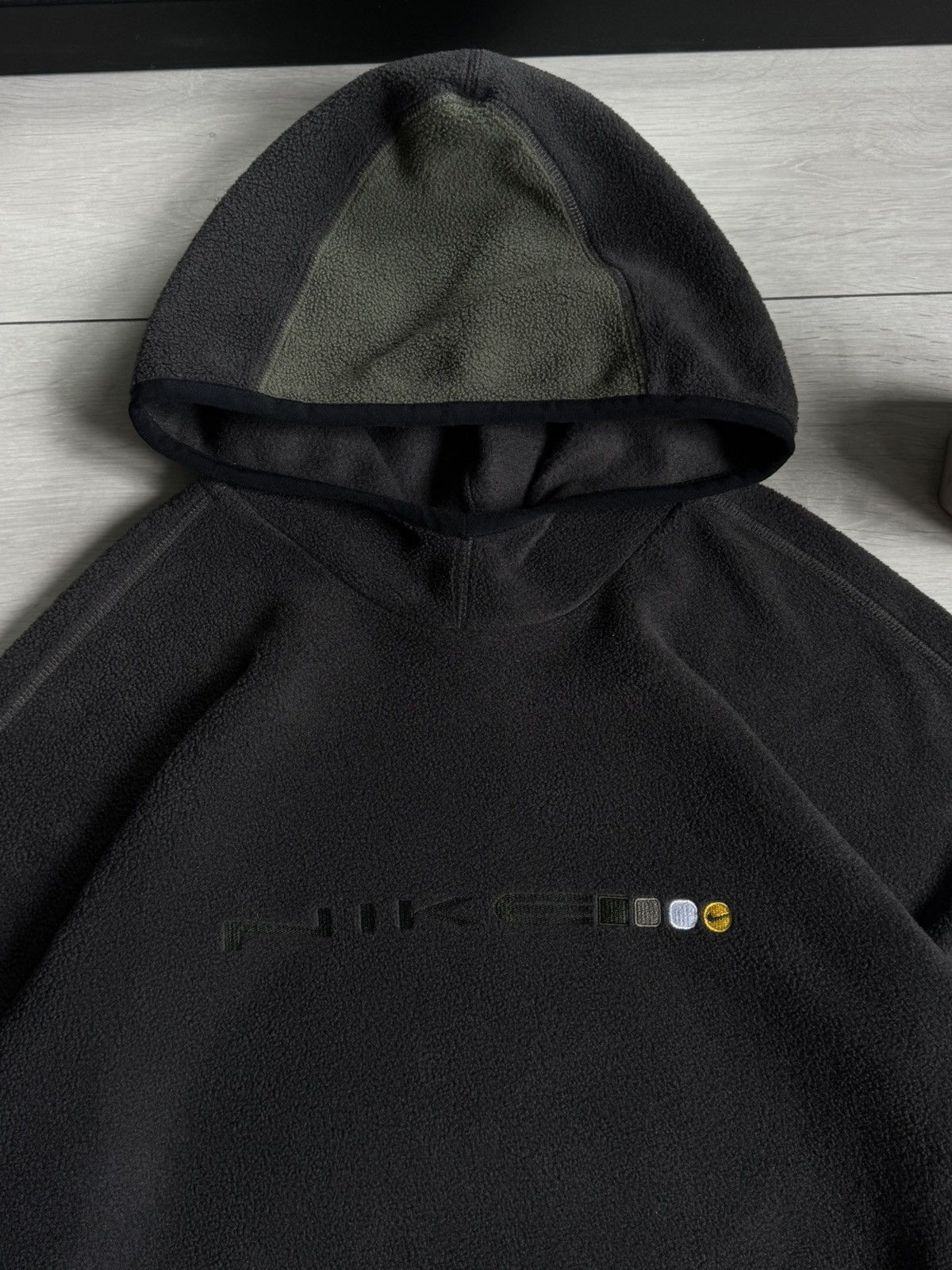 Nike Vintage Nike Ninja Fleece Drill Sherpa Jacket Size US XL / EU 56 / 4 - 6 Thumbnail