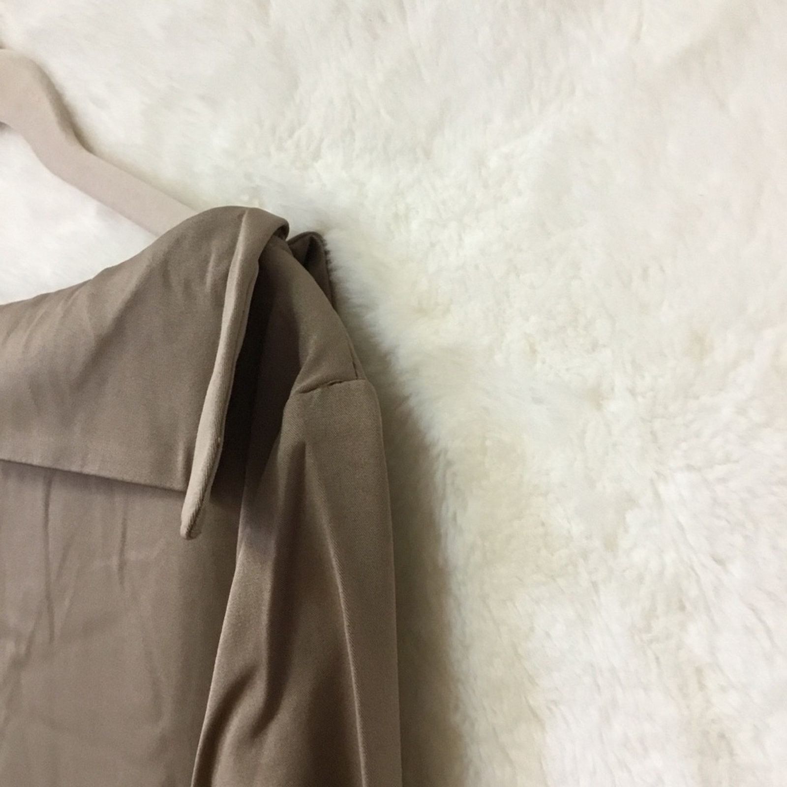 Other Mocha Kimono Sleeve Mini Dress with Waist Tie Size S / US 4 / IT 40 - 5 Thumbnail