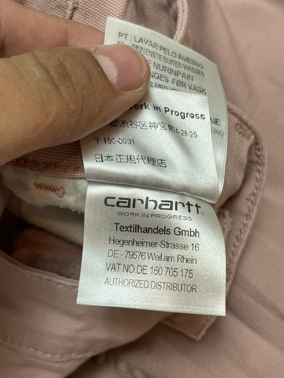 Carhartt × Vintage Carhartt Vintage Denim Jeans Double Knee Center Logo Y2k Size US 26 / EU 42 - 11 Thumbnail