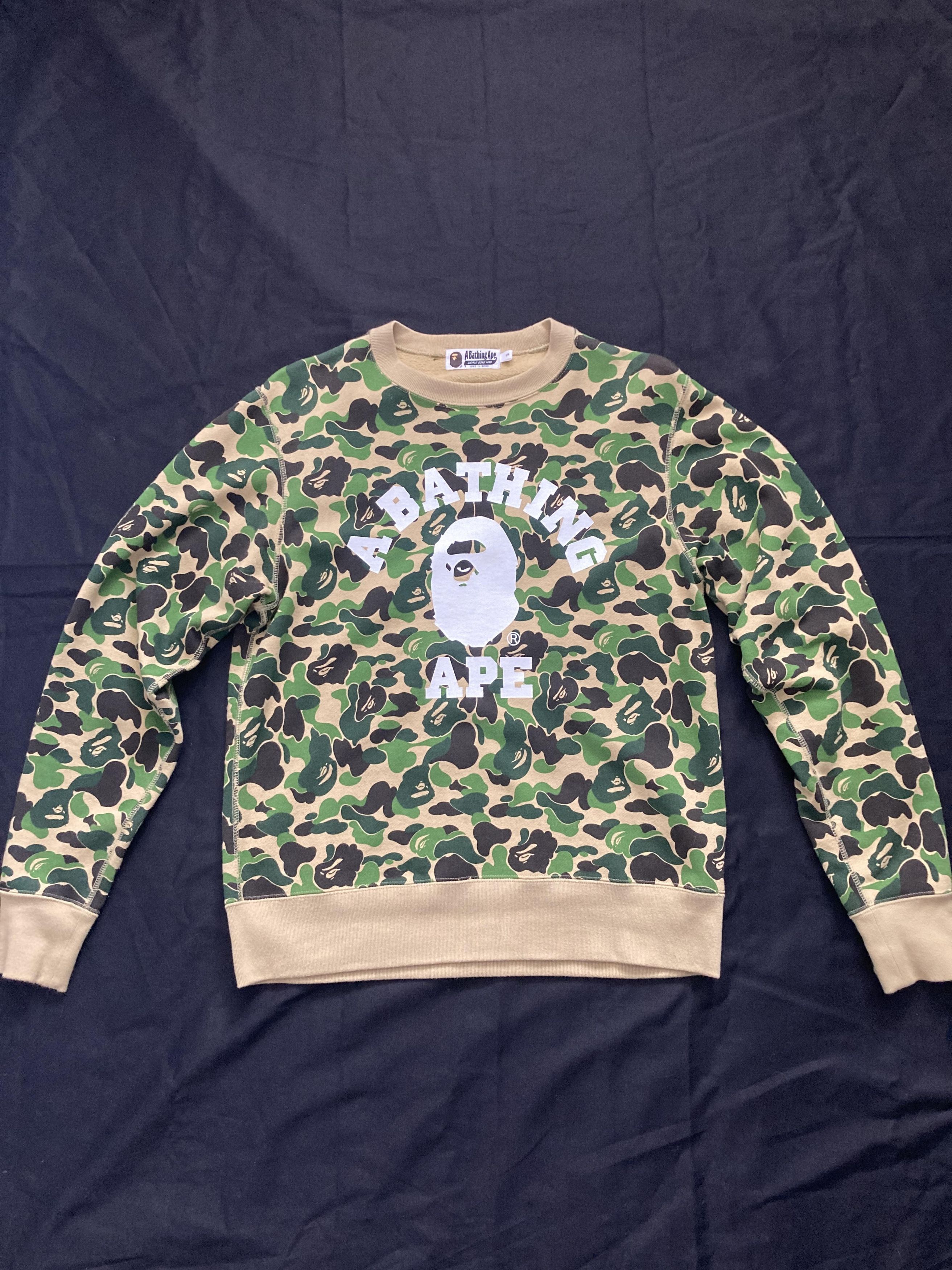 ABC Camo College Wide Crewneck