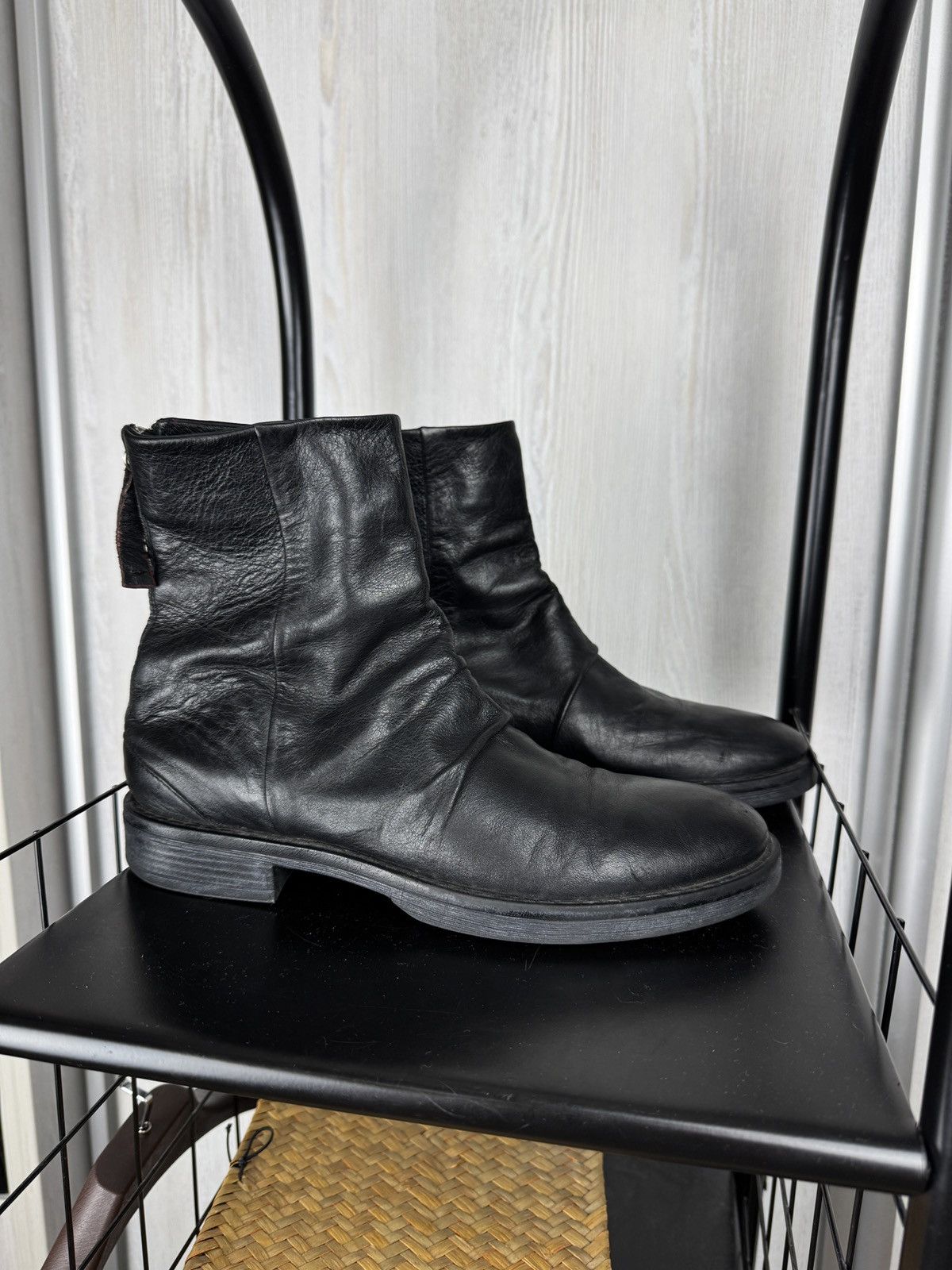 Other Poesie Veneziane black leather vintage style ankle boots 39 Size US 9 / IT 39 - 1 Thumbnail