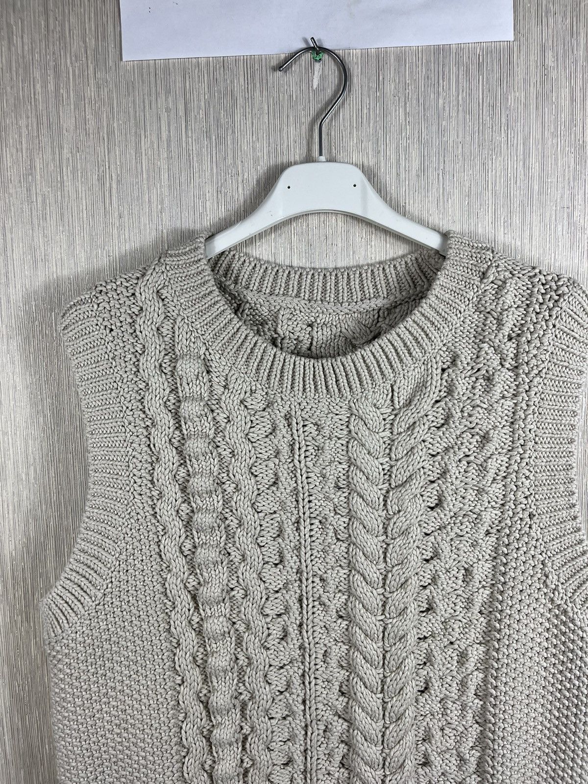 Cos COS knitted vest sweater cable knit y2k aesthetic vintage Size S / US 4 / IT 40 - 4 Thumbnail