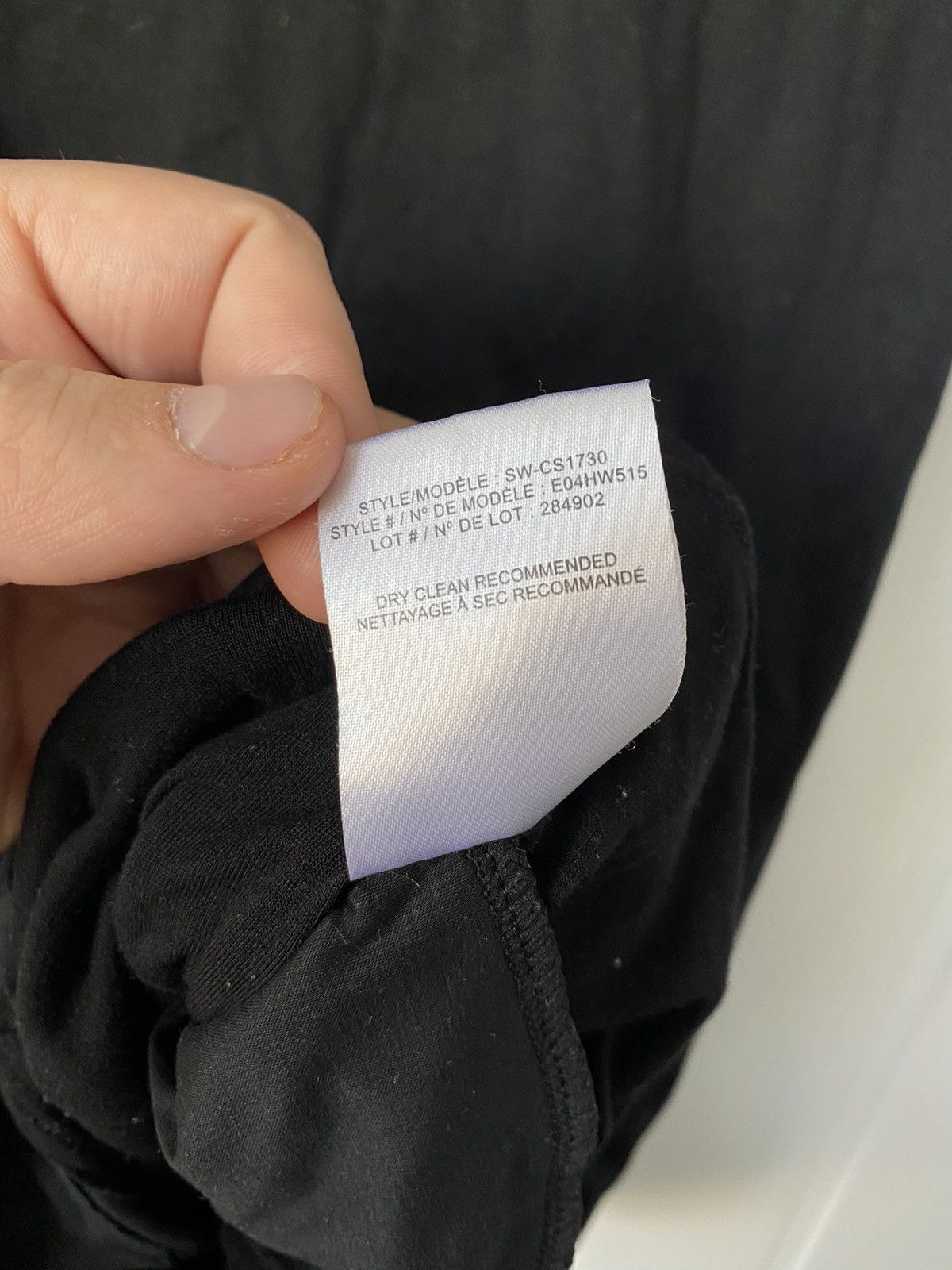 Helmut Lang Helmut Lang Black Quell Jersey T-Shirt Mini Dress Size M / US 6-8 / IT 42-44 - 8 Thumbnail
