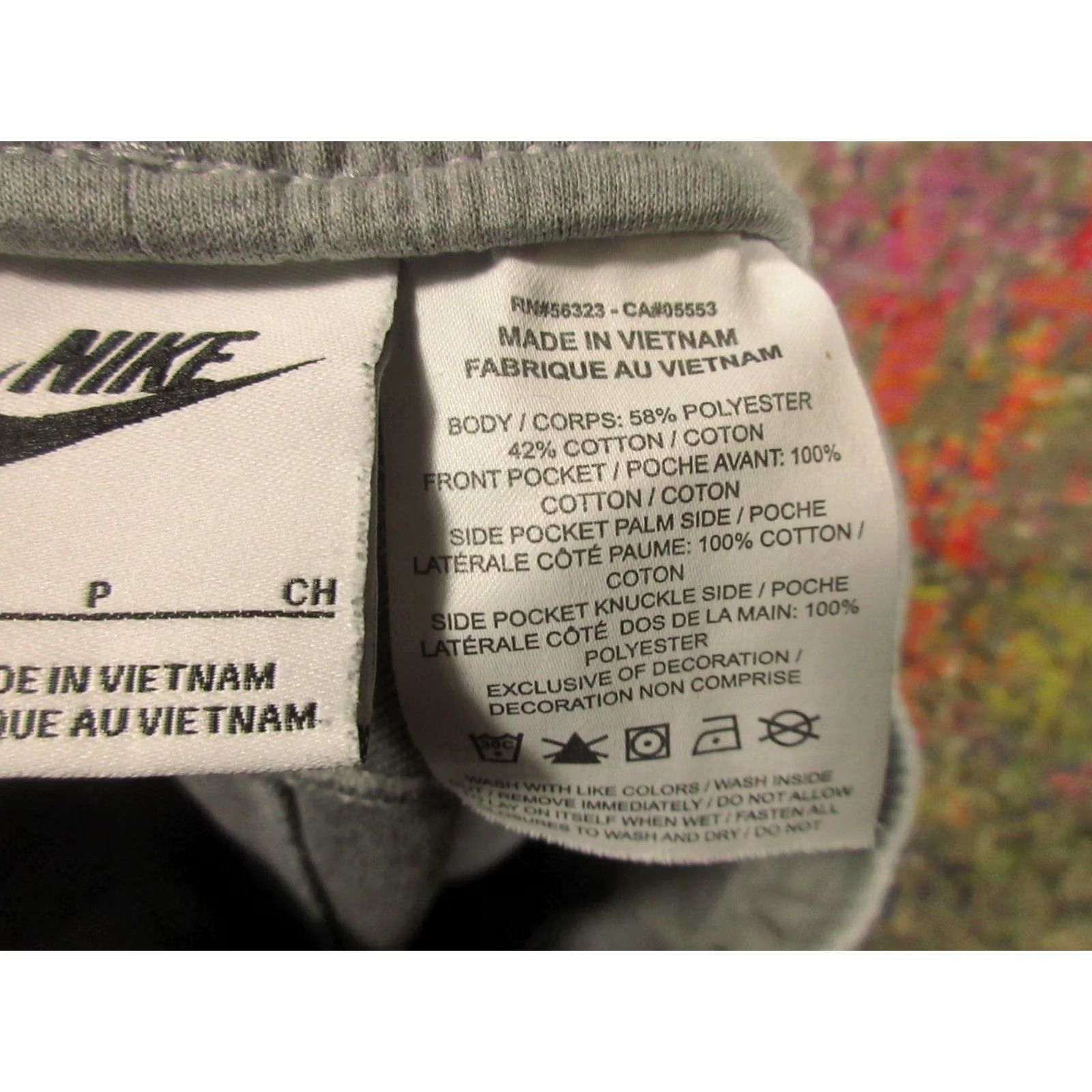 Nike Nike STech Fleece Jogger Mens Small Gray Sweatpants Slim Tapered Pockets Elastic Waist DD5293-002 EUC Size US 29 - 5 Thumbnail