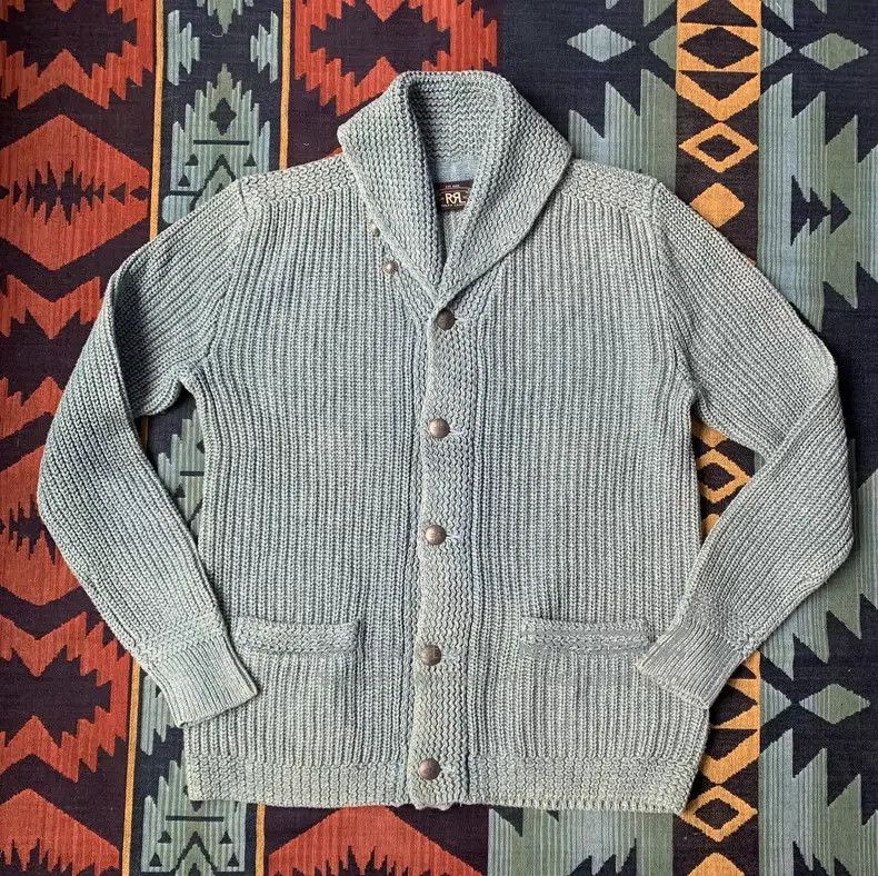 RRL Ralph Lauren RRL Ralph Lauren Whole Cotton Collar Sweater Size US M / EU 48-50 / 2 - 1 Thumbnail