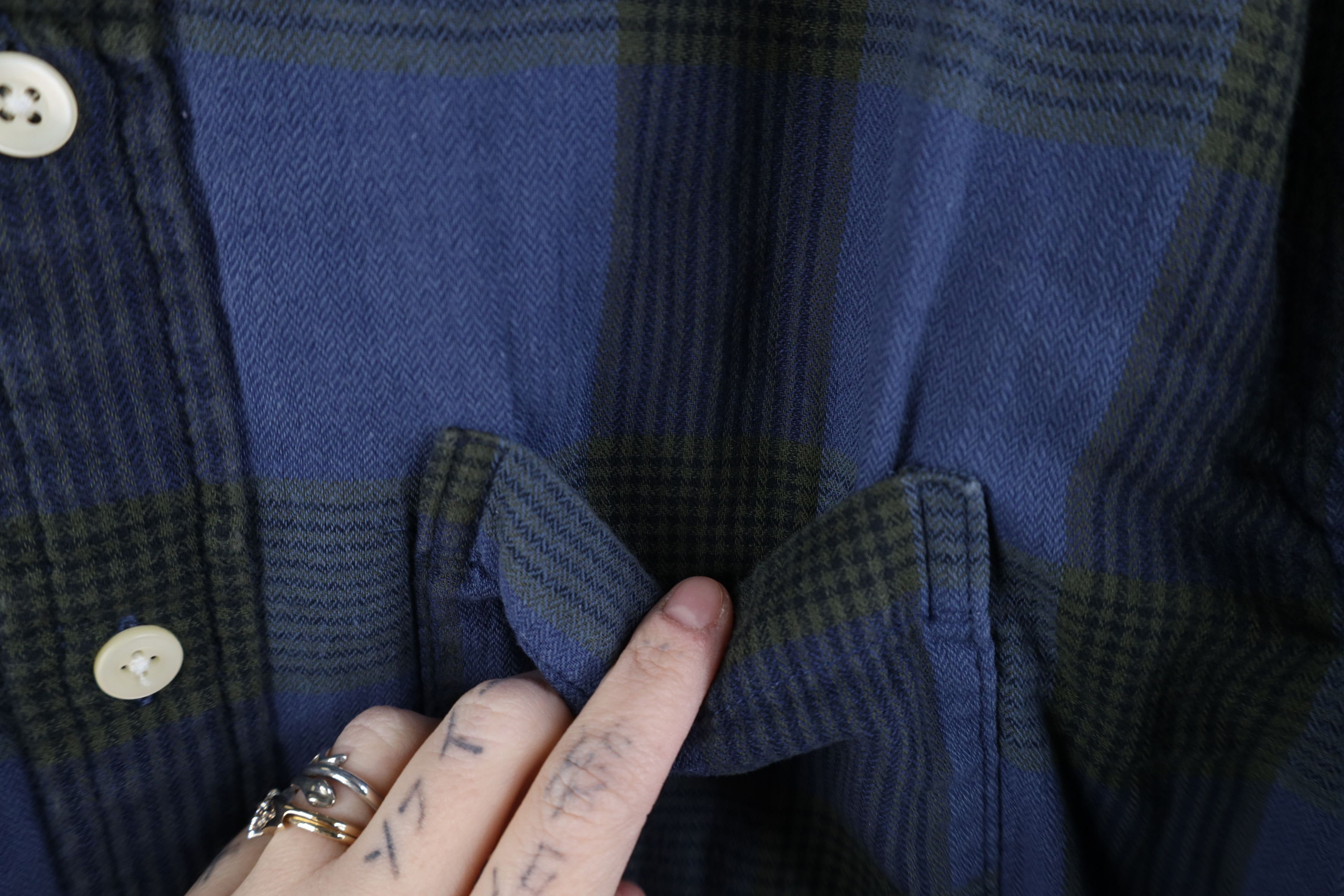 Abercrombie & Fitch Vintage Y2K Abercrombie & Fitch Flannel Button Shirt Plaid Size US XL / EU 56 / 4 - 5 Thumbnail