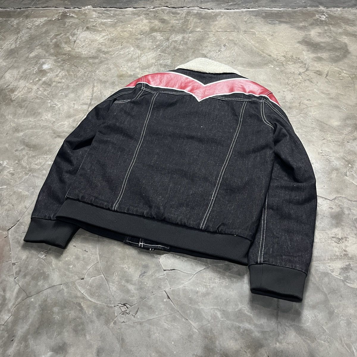 Evisu Evisu sherpa denim jacket Size US M / EU 48-50 / 2 - 5 Thumbnail