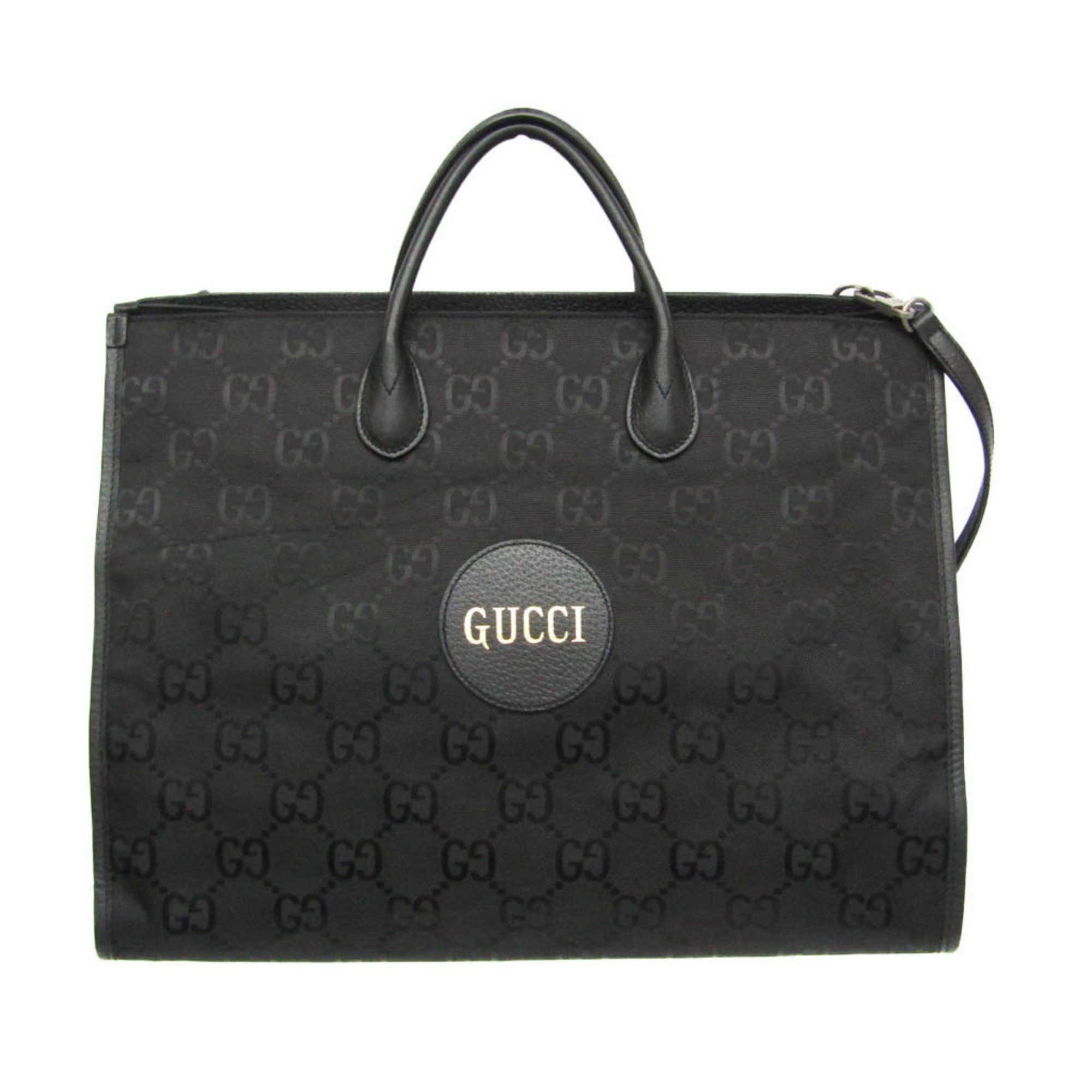 Gucci Gucci Off The Grid GG 630353 Men,Women Nylon Canvas,Leather Handbag,Shoulder Bag Black Size ONE SIZE - 1 Thumbnail