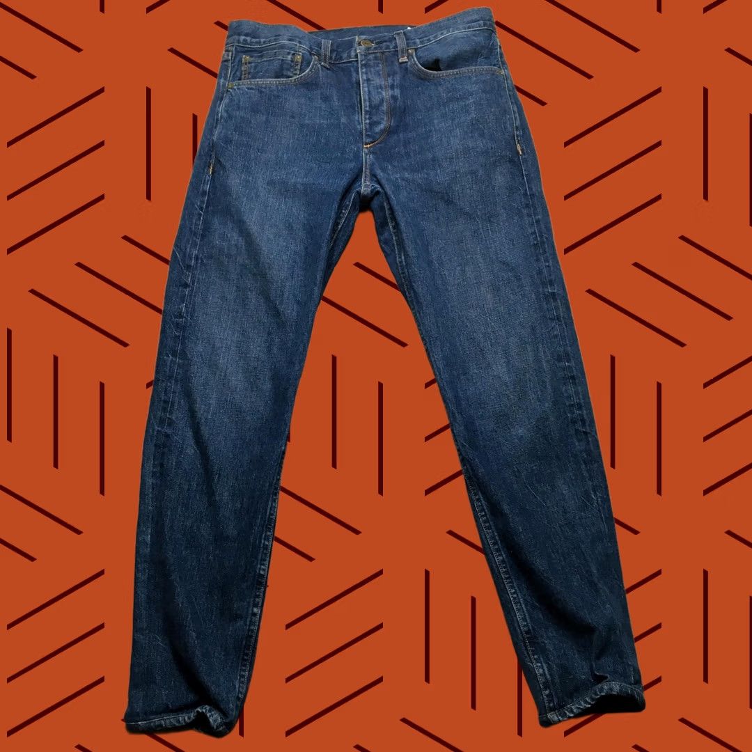 Rag & Bone rag & bone Standard Issue Jeans Mens 32x29 Blue Slim Leg Denim United States Jeans Mens 32 Blue Slim Knees Ribbed rb Logo 5-Pocket Size US 32 / EU 48 - 1 Thumbnail