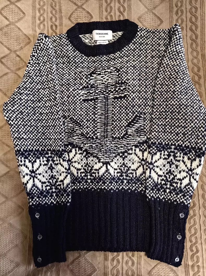 Thom Browne Thom browne Knitted sweater 2504-Nextarrow Size US M / EU 48-50 / 2 - 1 Thumbnail