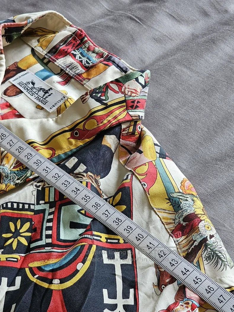 Hermes Hermes Silk shirt Size US S / EU 44-46 / 1 - 5 Thumbnail