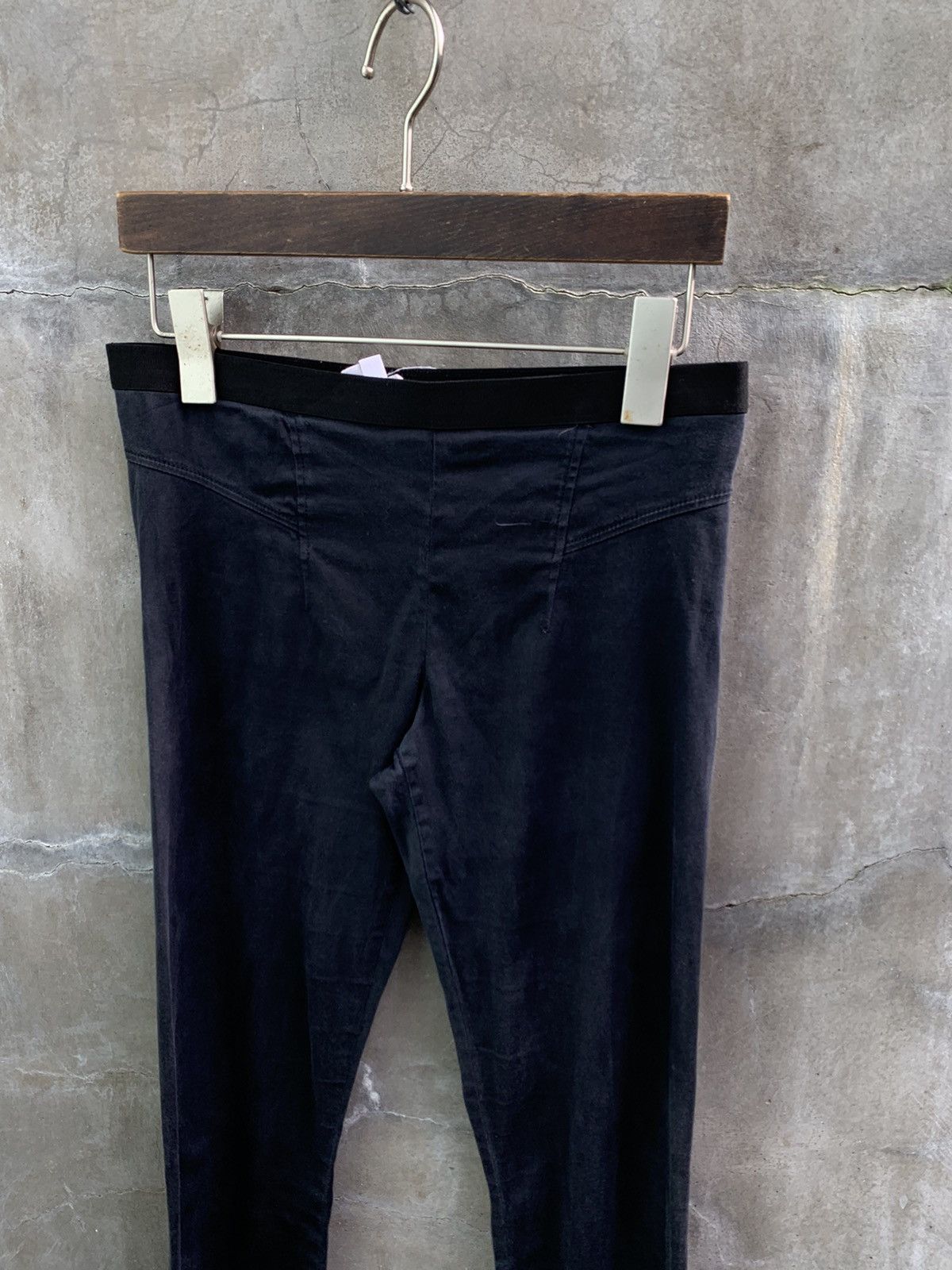 Helmut Lang Navy Leggings Size 28" / US 6 / IT 42 - 2 Thumbnail