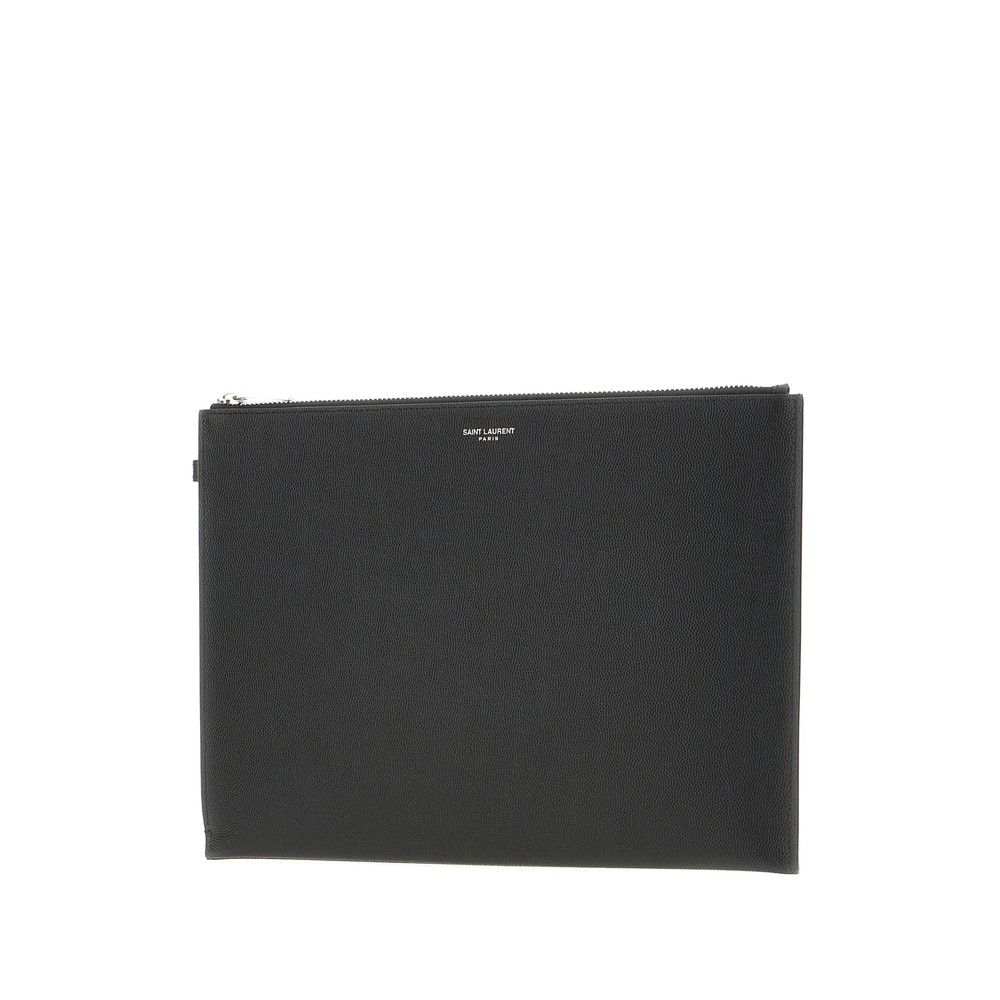 Saint Laurent Paris Saint Laurent BLACK Clutch Bags Size ONE SIZE - 1 Thumbnail