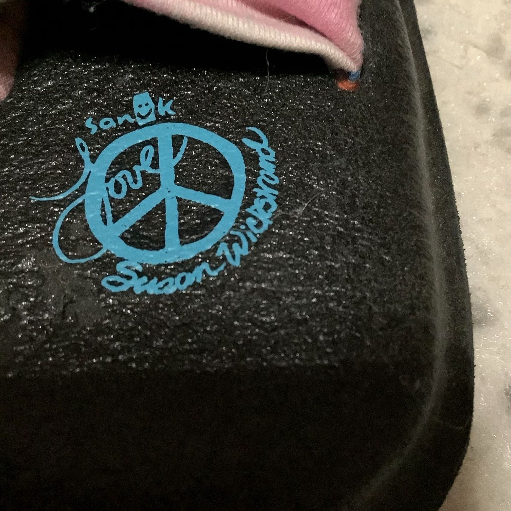 Sanuk Sanuk Yoga Sling Sanuk Sandal Flip Flop Women 8 Multicolor Geometric Logo Ankle Strap Cushioned Cotton Blend Comfort Size US 7 / IT 37 - 5 Thumbnail