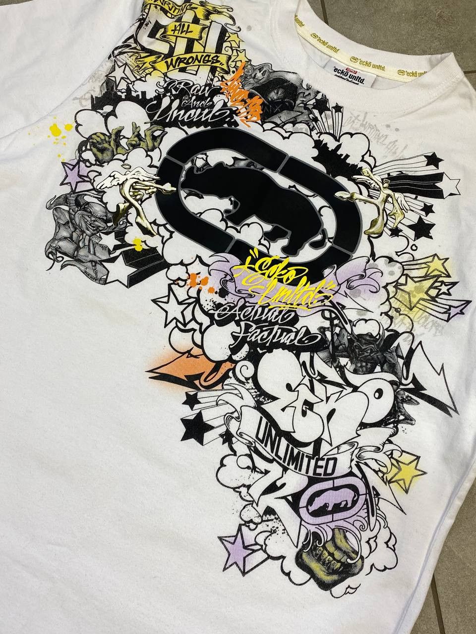 Ecko Unltd. Ecko Unltd. Graffiti Big Logo The Classic T-Shirt Size US M / EU 48-50 / 2 - 7 Thumbnail