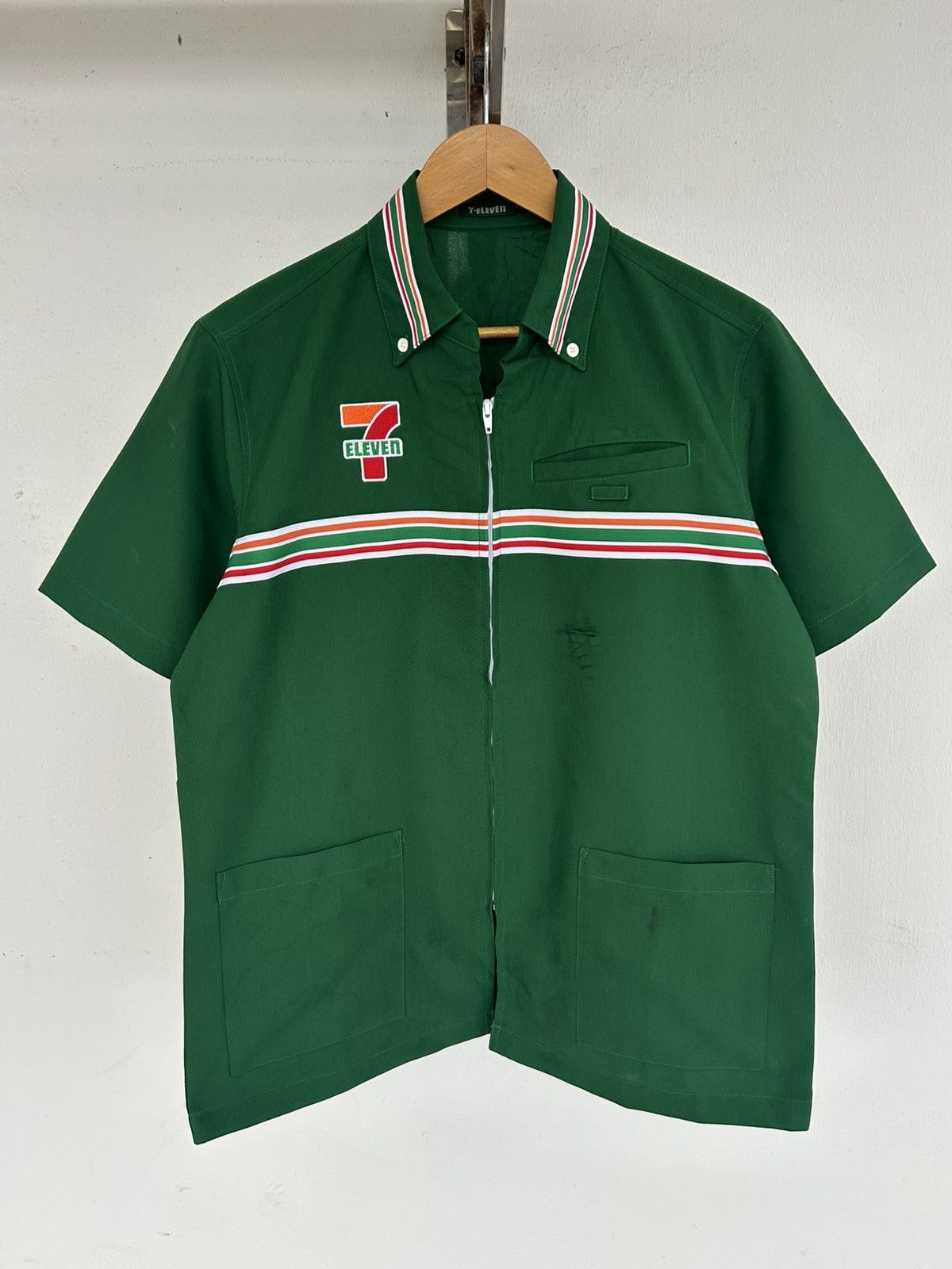 Other 7 Eleven Vintage Button Up Shirt Size US M / EU 48-50 / 2 - 1 Thumbnail