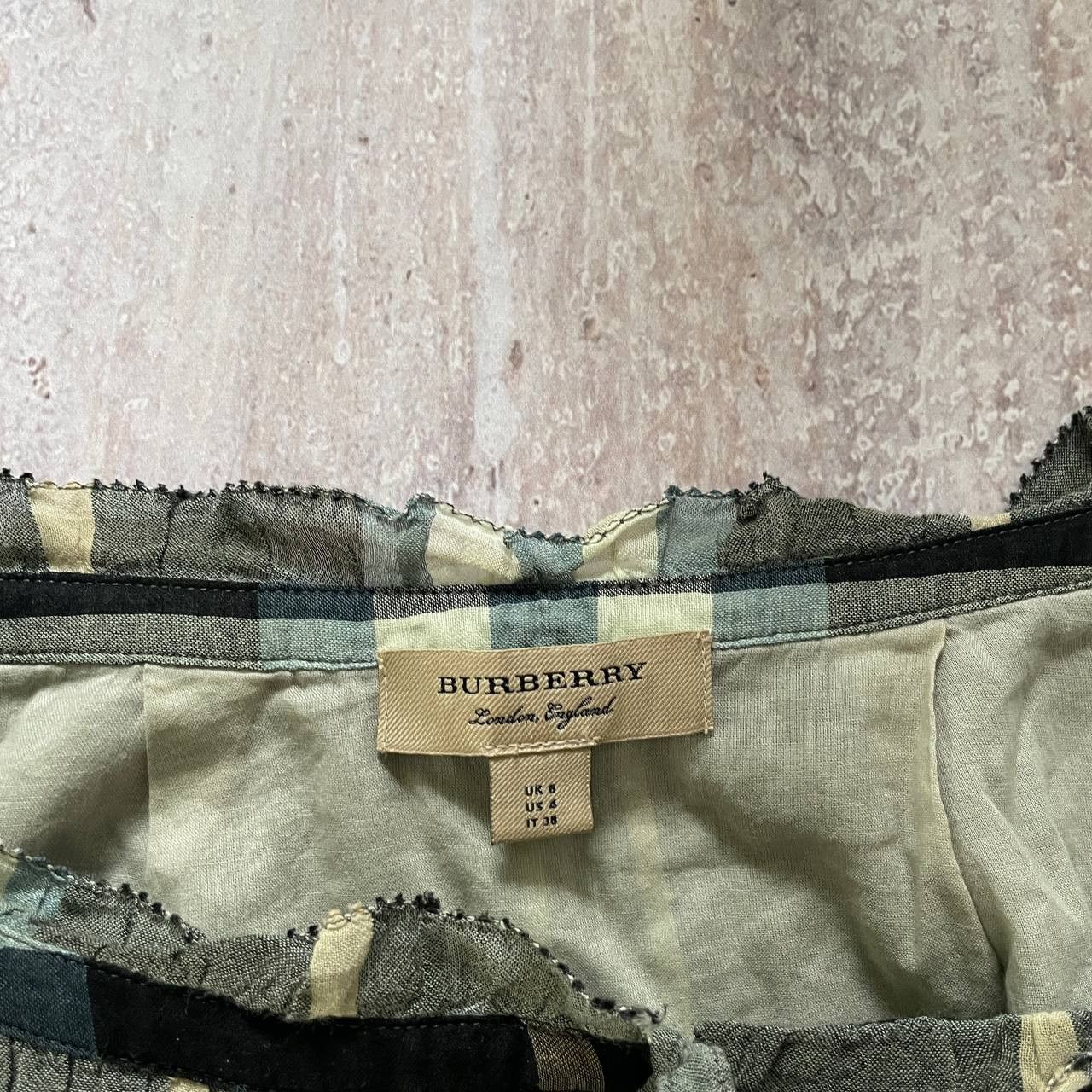 Burberry VINTAGE Y2K BURBERRY LONDON MIDI LIGHT DRESS Size S / US 4 / IT 40 - 5 Thumbnail