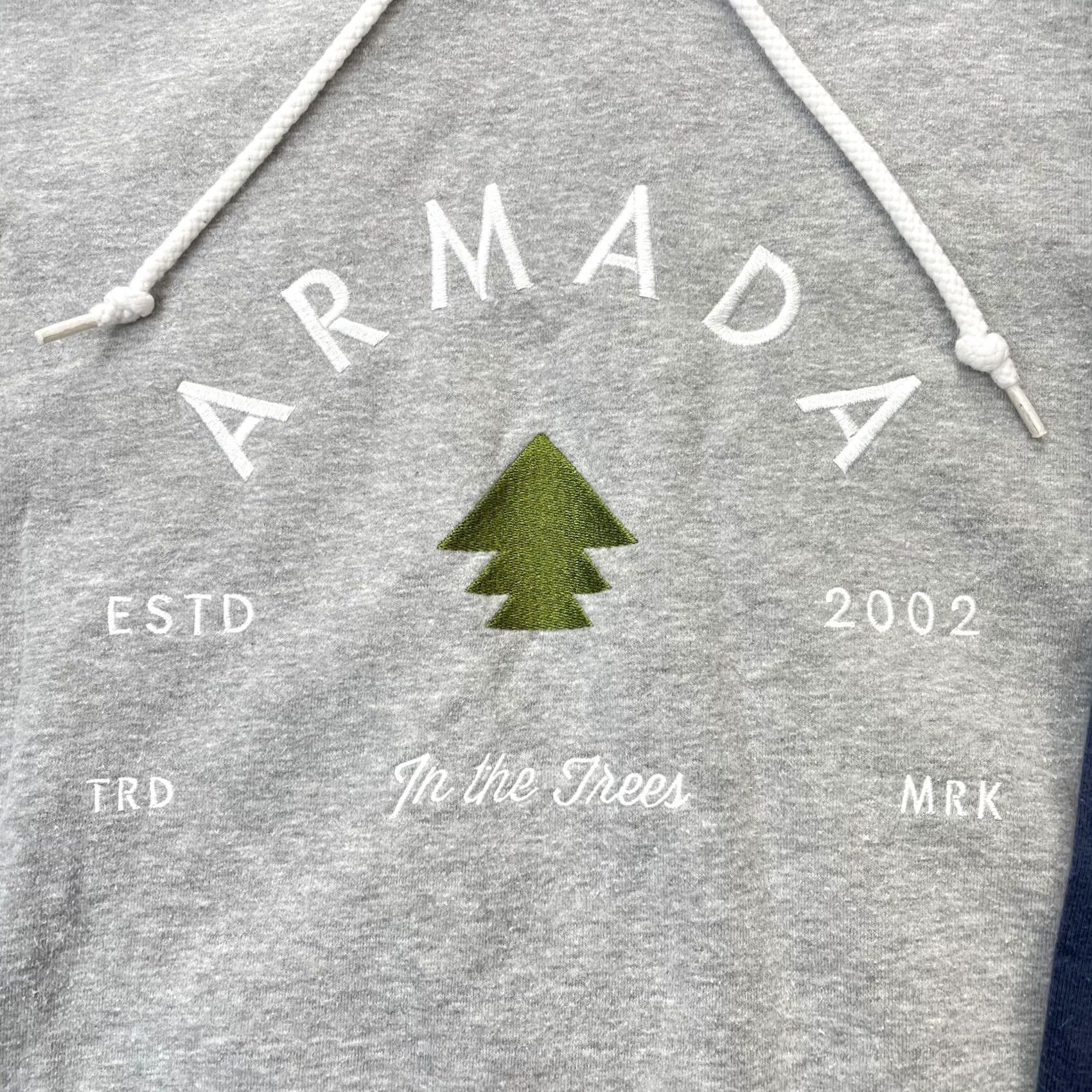 Logo 7 Armada Hoodie Womens Small Gray Cropped Embroidered Logo Pullover Ski Snow Size S / US 4 / IT 40 - 2 Thumbnail