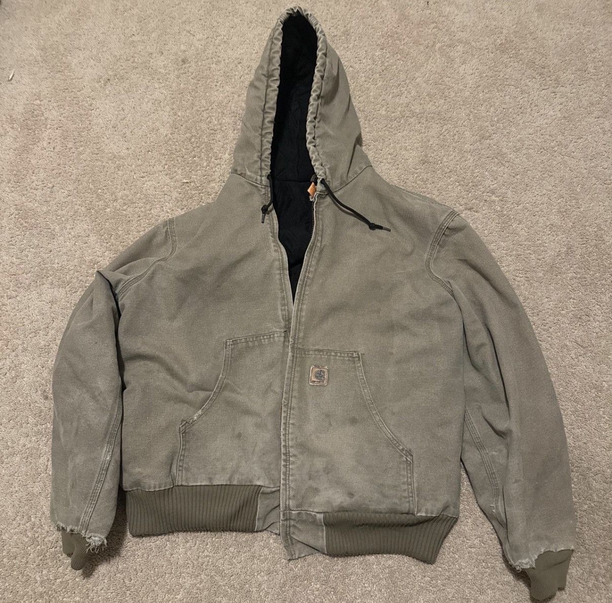 Carhartt Vintage Carhartt beige/tan jacket Size US L / EU 52-54 / 3 - 1 Thumbnail