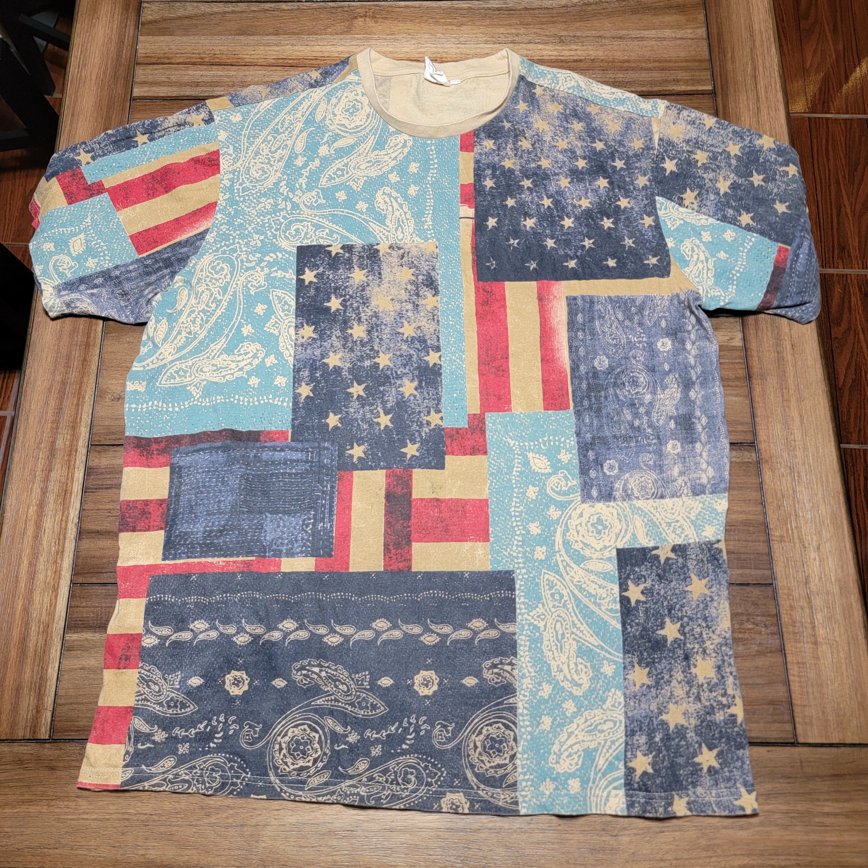Other Jeanius SS Classic Americana Flags Designs Unisex Tee - 3XL* Size US XXL / EU 58 / 5 - 1 Thumbnail