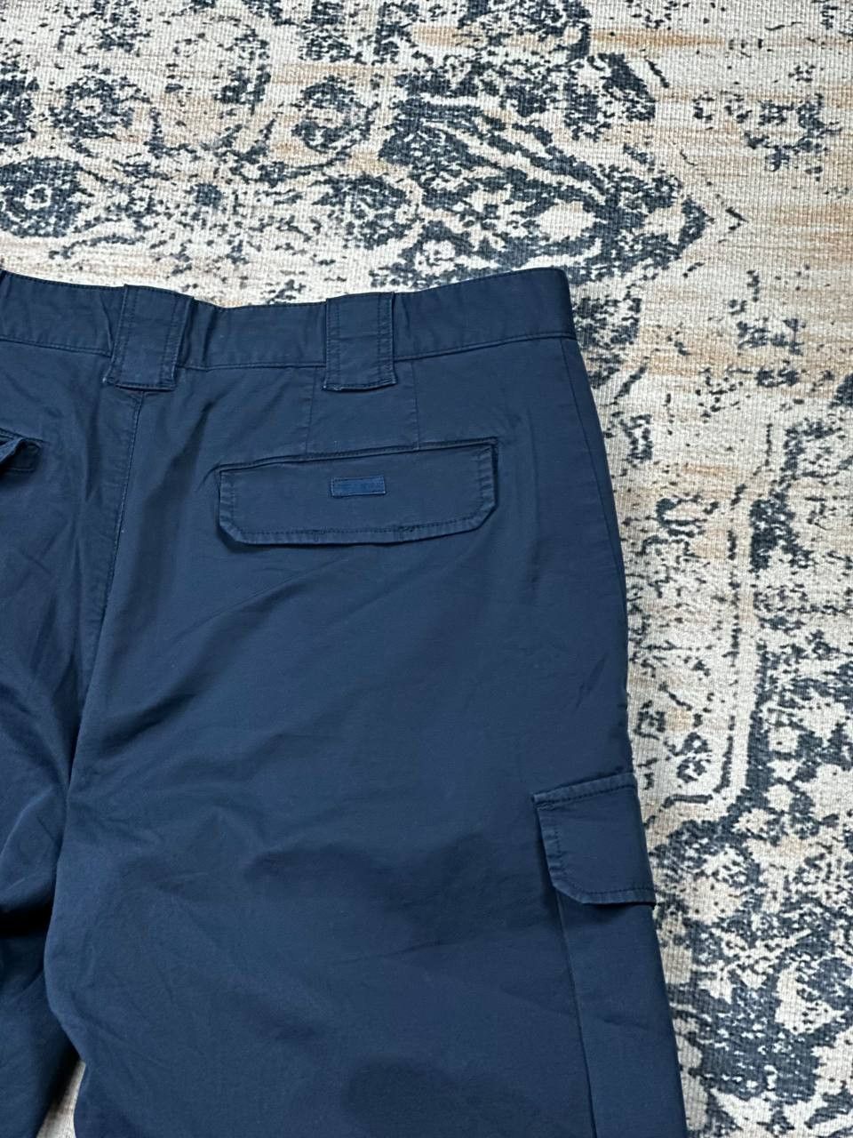 Paul & Shark Vintage 90s Paul & Shark Cargo Shorts Rare Navy Size US 32 / EU 48 - 9 Thumbnail