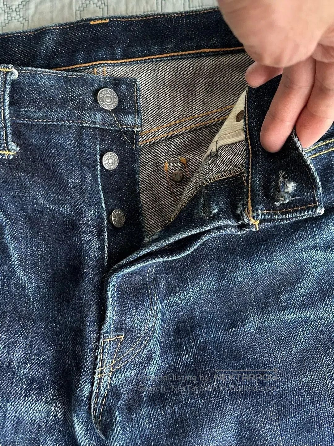 The Flat Head The Flat Head 3202 25oz Jeans. Size US 33 - 2 Thumbnail