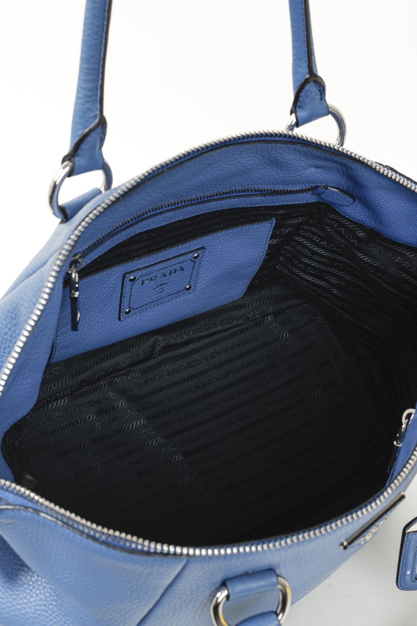 Prada Prada Vitello Daino Double Handle Satchel Bag Size ONE SIZE - 12 Thumbnail
