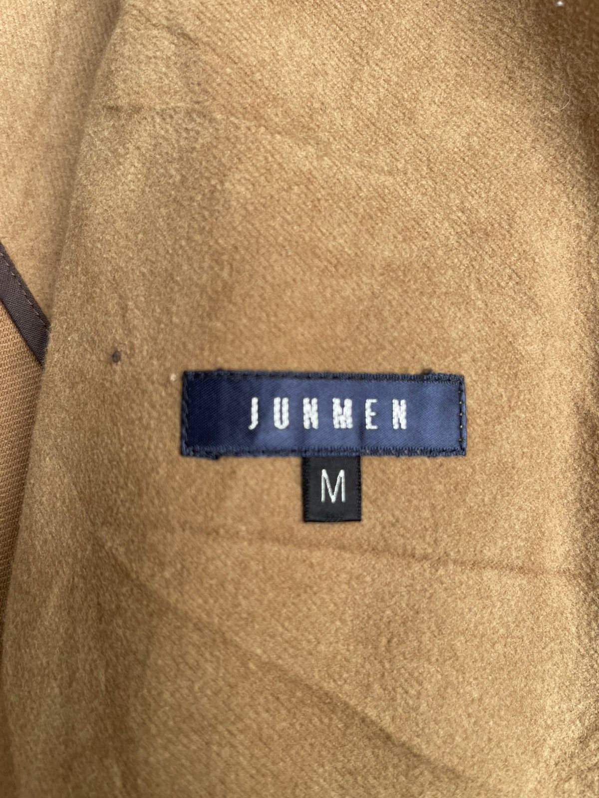 Designer × Japanese Brand × Vintage Jun Men Japan Brown Cotton Blazer Jacket - Men’s Size M Size US M / EU 48-50 / 2 - 3 Thumbnail