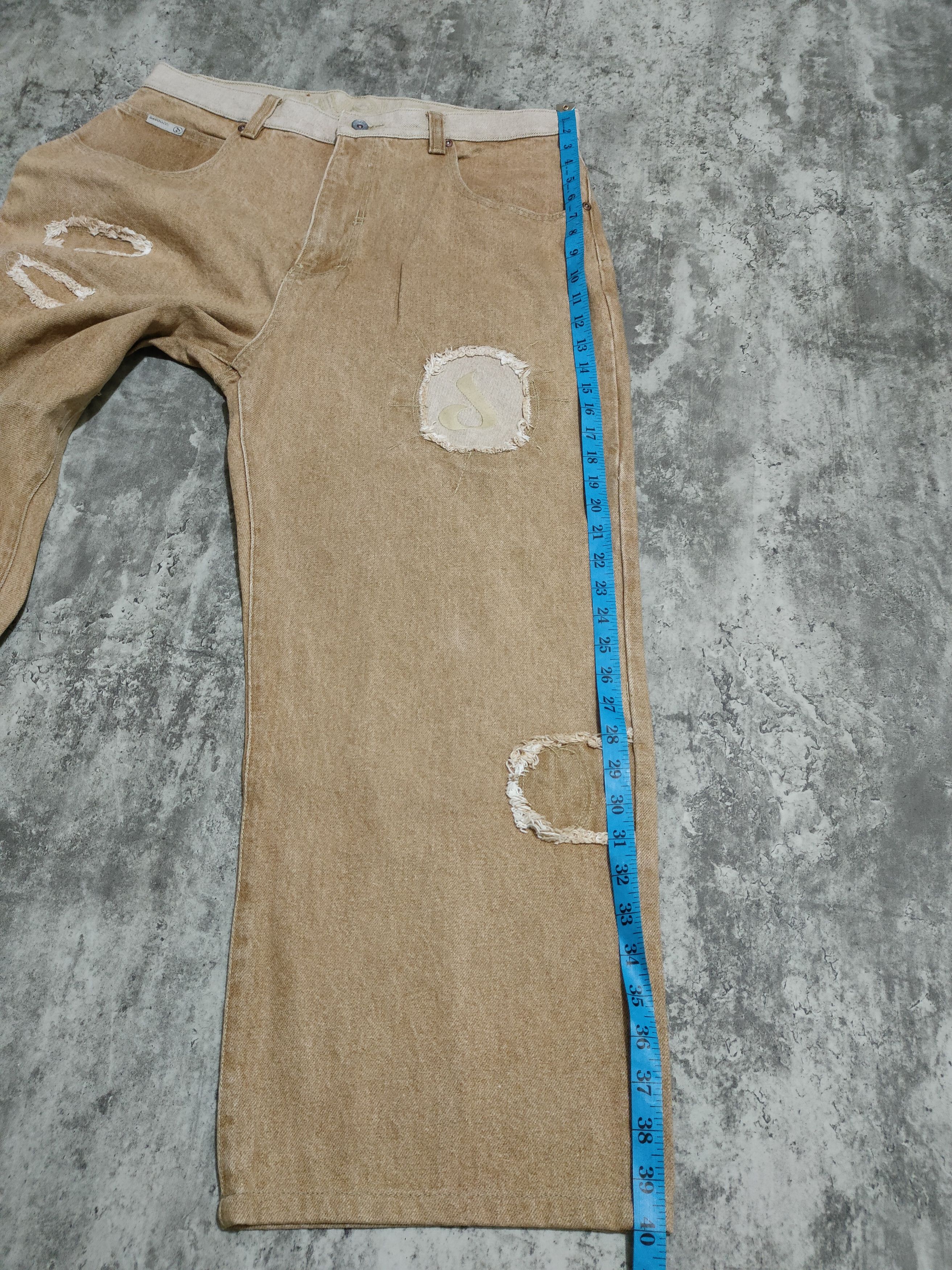 Vintage Vintage 90s Davoucci Baggy Hip hop Jeans street style Size US 36 / EU 52 - 21 Thumbnail