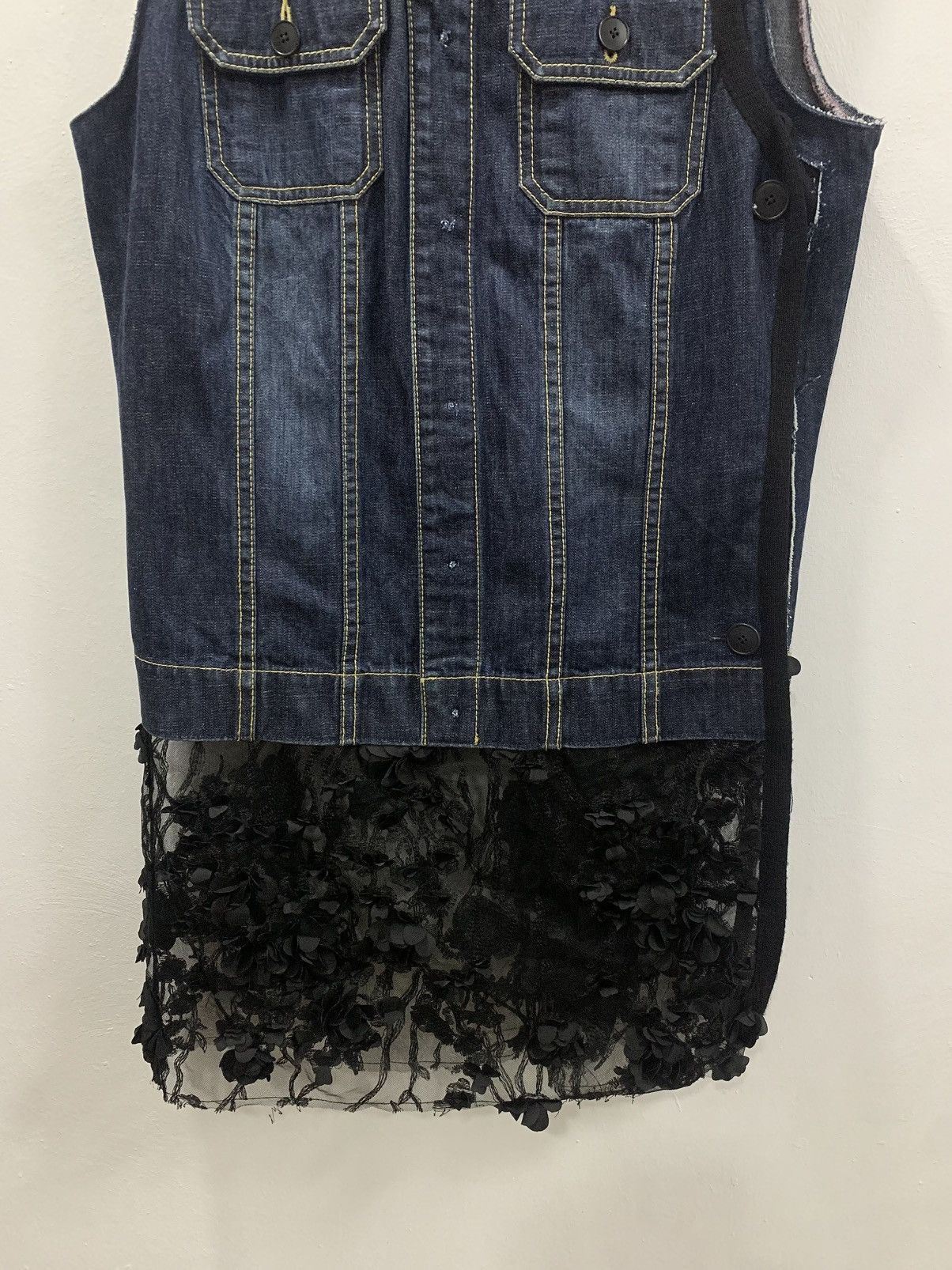 Other LUTZ HUELLE UNSTRUCTURED - HYBRID - DENIM & FLOWER POP LACE Size S / US 4 / IT 40 - 6 Thumbnail