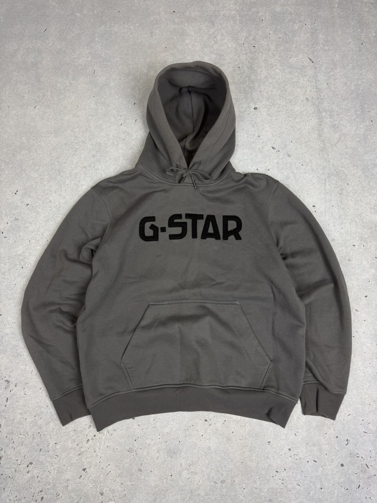 G-Star G Star Raw Spell Out Big Logo Hoodie Size US L / EU 52-54 / 3 - 1 Thumbnail
