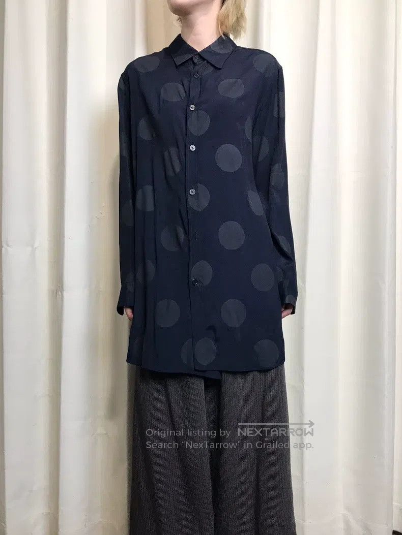 Yohji Yamamoto Yohji Yamamoto Medieval Dark Pioneer Polka-dot Double-brea Size US S / EU 44-46 / 1 - 2 Thumbnail