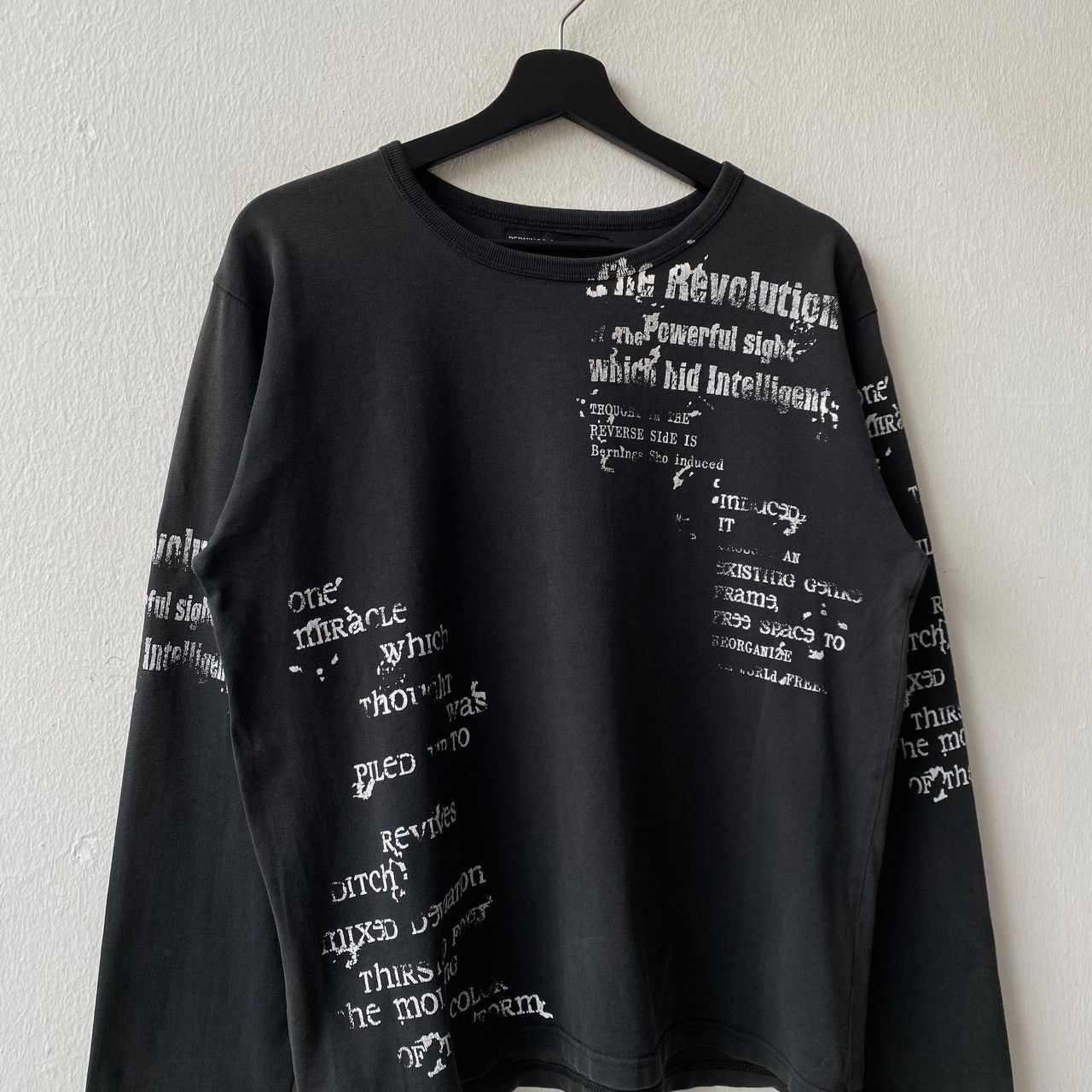 If Six Was Nine × Japanese Brand × Le Grande Bleu (L.G.B.) Bernings Sho Affliction Emo Long Sleeve Size US M / EU 48-50 / 2 - 5 Thumbnail