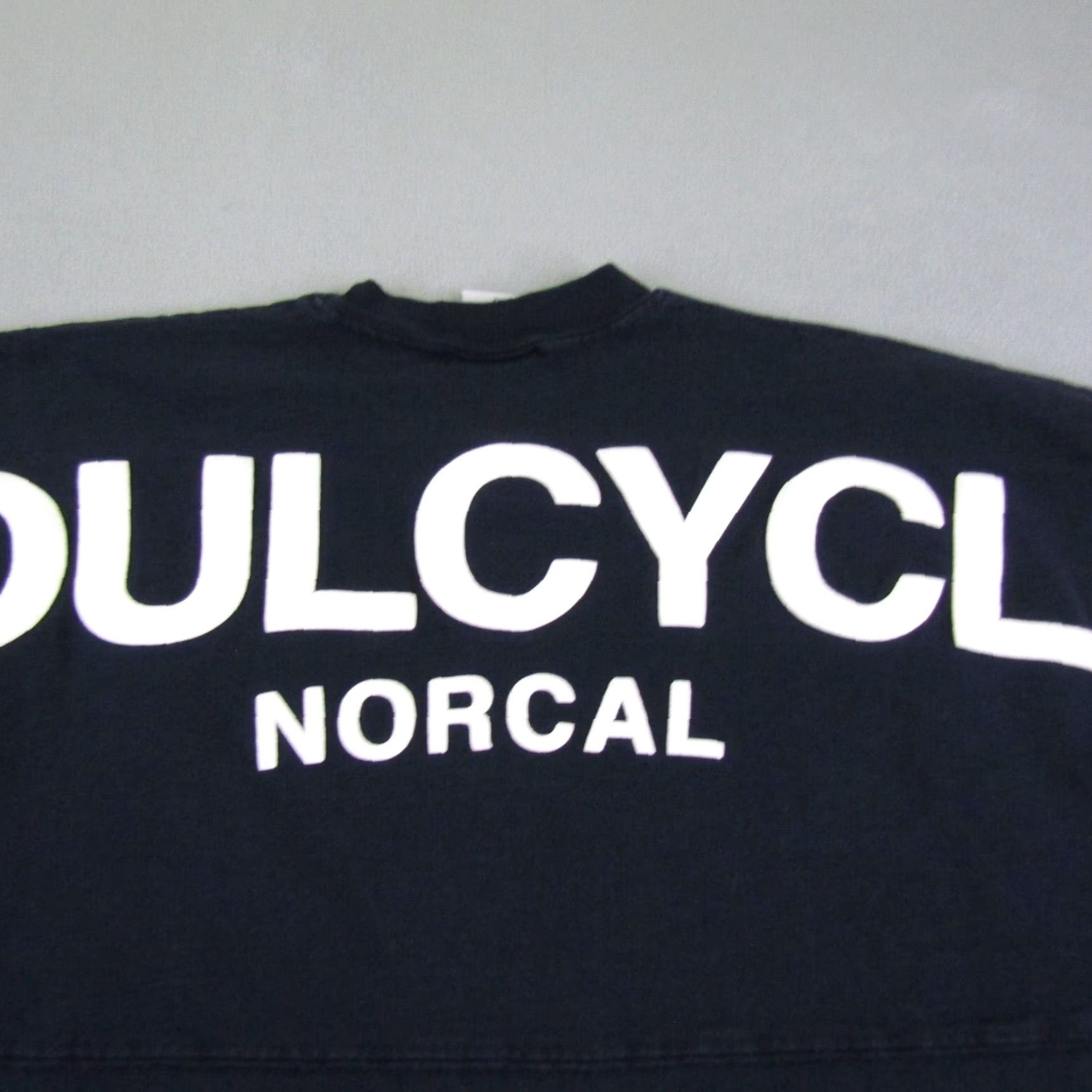 Vintage VINTAGE Spirit Jersey T-Shirt Men XS Black Long Sleeve Sports Logo Cotton 90s Size US XS / EU 42 / 0 - 7 Thumbnail