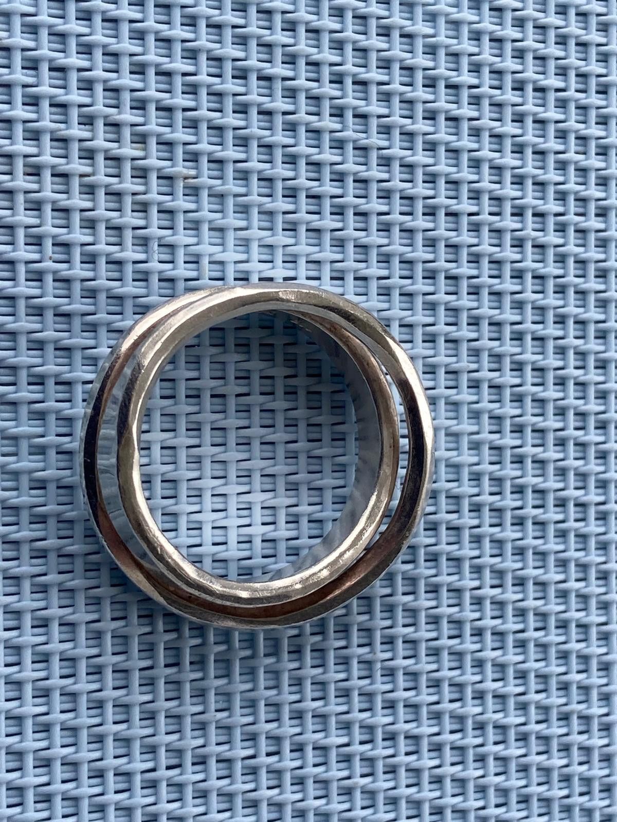 Werkstatt Munchen Werkstatt München duo interlacing 925 ring L Size ONE SIZE - 12 Thumbnail