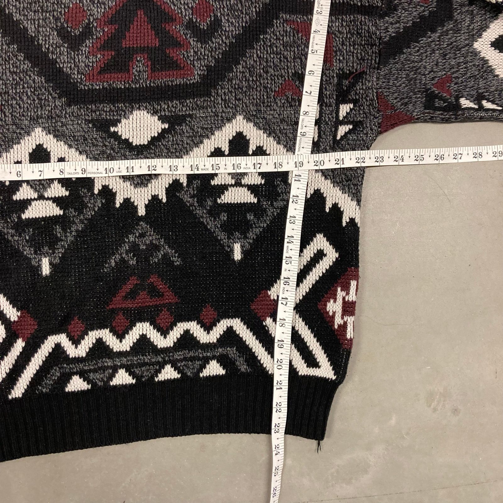 Vintage vintage y2k chartwell patterned sweater Size US XL / EU 56 / 4 - 3 Thumbnail