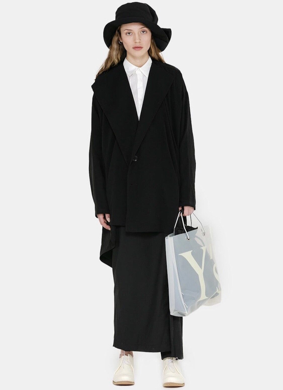 Yohji Yamamoto Rare❗️Ys by Yohji Yamamoto Big Logo Transparent PVC Tote Bag Size ONE SIZE - 2 Thumbnail