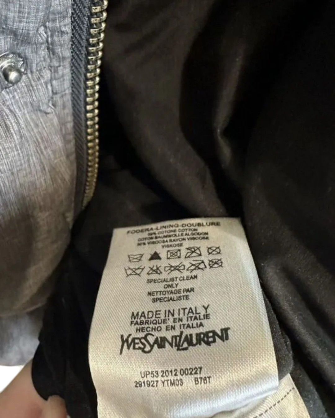 Yves Saint Laurent GOOSE DOWN PADDED BOMBER JACKET Size US M / EU 48-50 / 2 - 7 Thumbnail